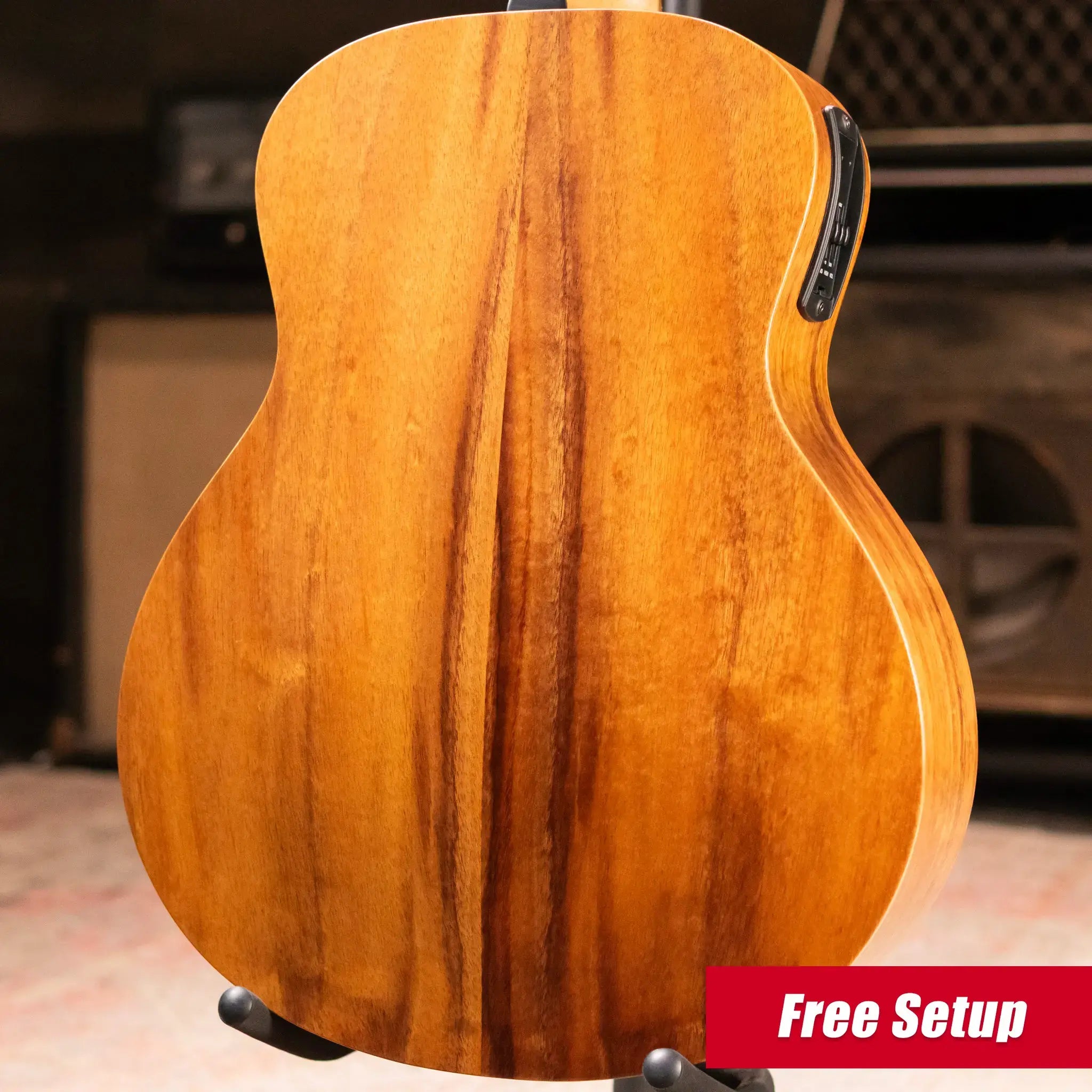 Taylor GS Mini-e Koa Bass with GS Mini Bag