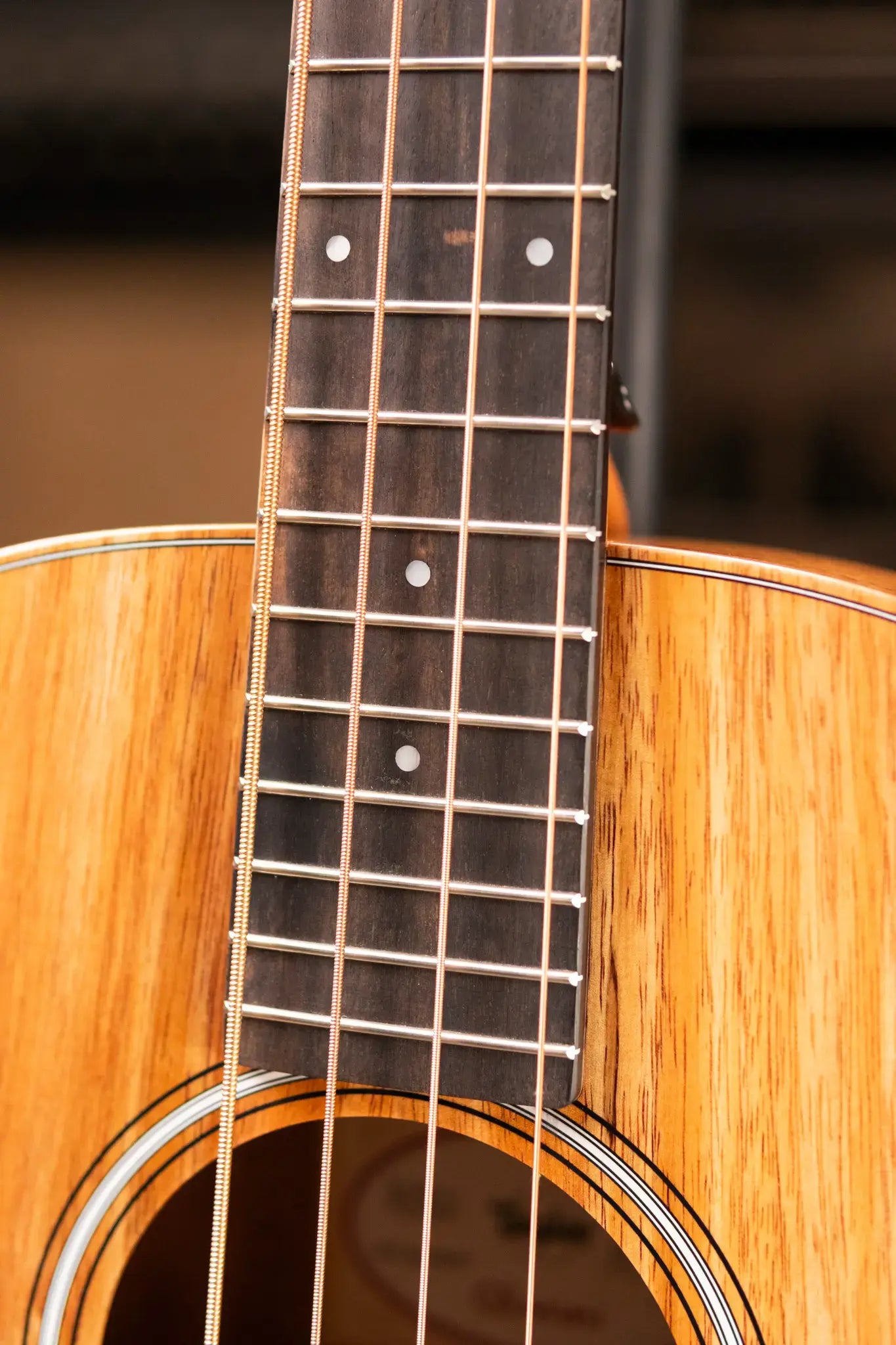 Taylor GS Mini-e Koa Bass with GS Mini Bag