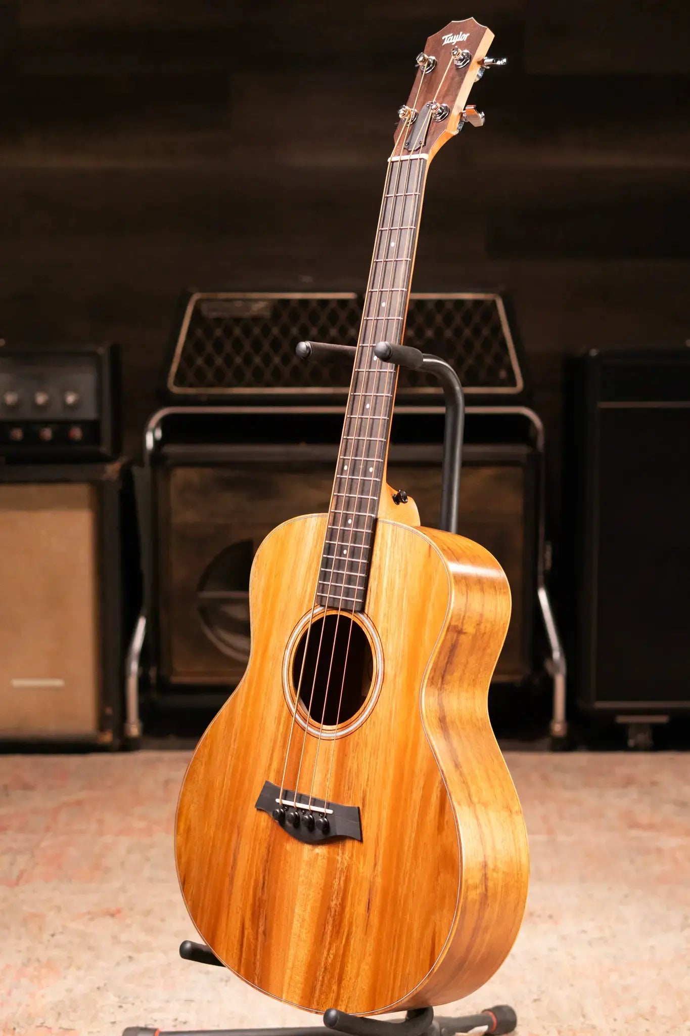 Taylor GS Mini-e Koa Bass with GS Mini Bag