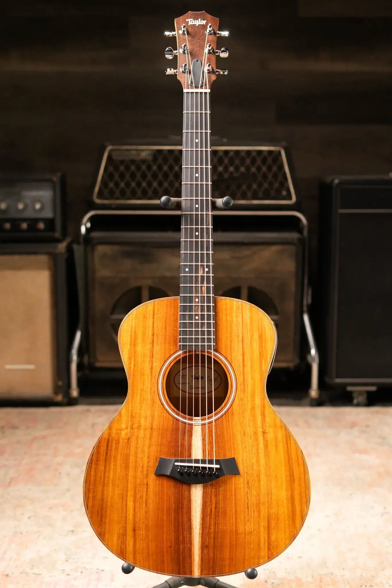 Taylor GS Mini-e Koa Left-Handed Acoustic/Electric Guitar with Gig Bag