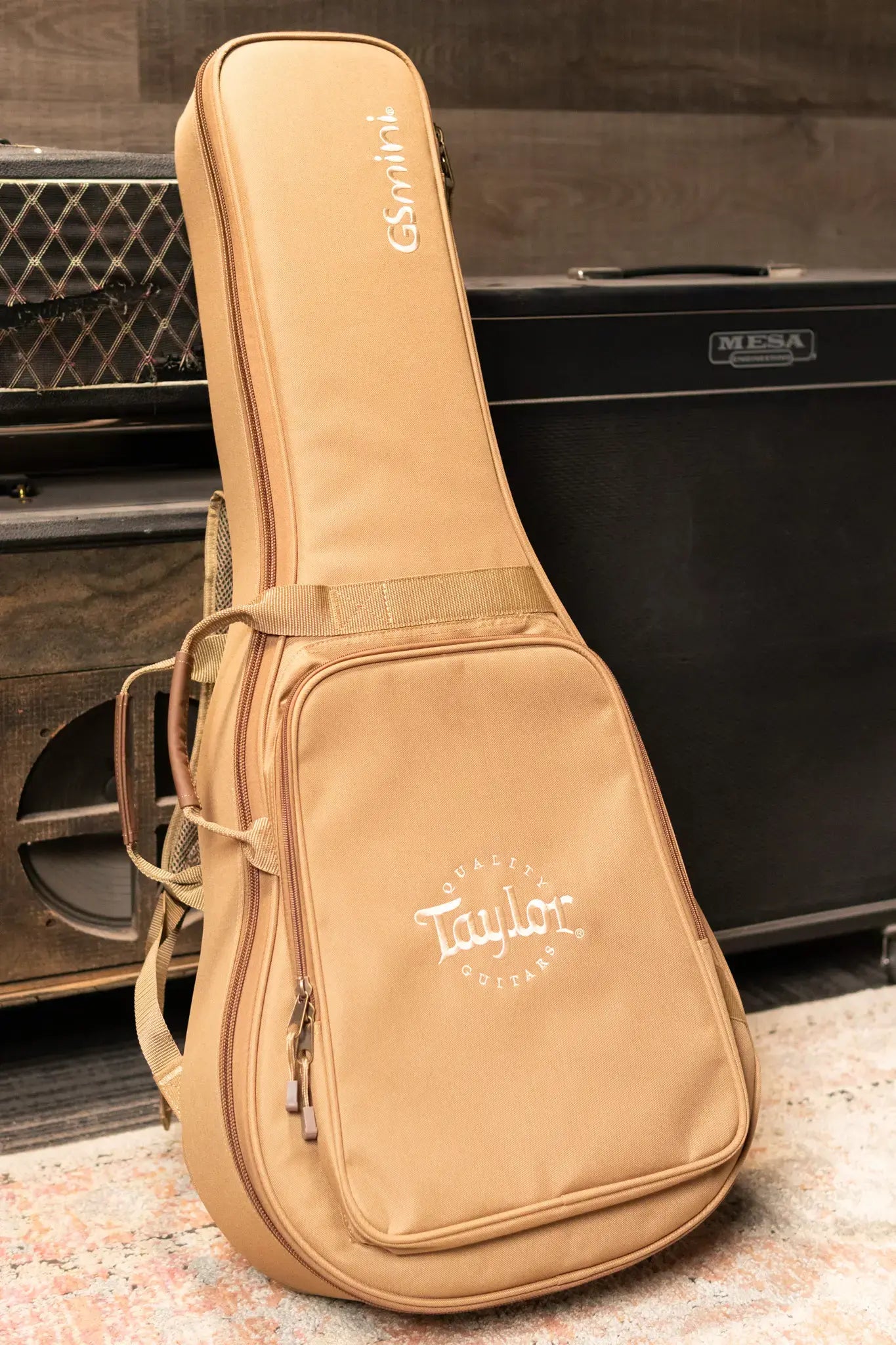 Taylor GS Mini-e Koa Left-Handed Acoustic/Electric Guitar with Gig Bag