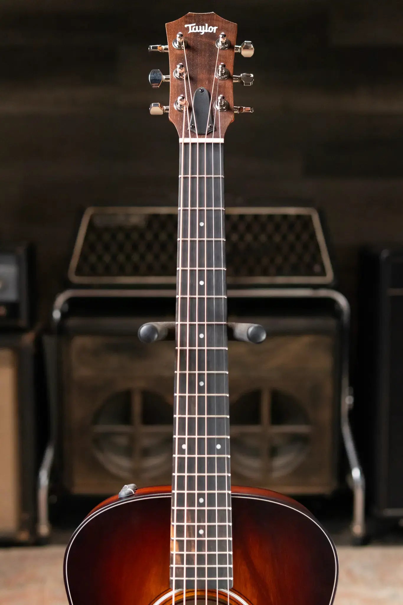 Taylor GS Mini-e Koa Plus Acoustic-Electric Guitar - Shaded Edge Burst with Aerocase