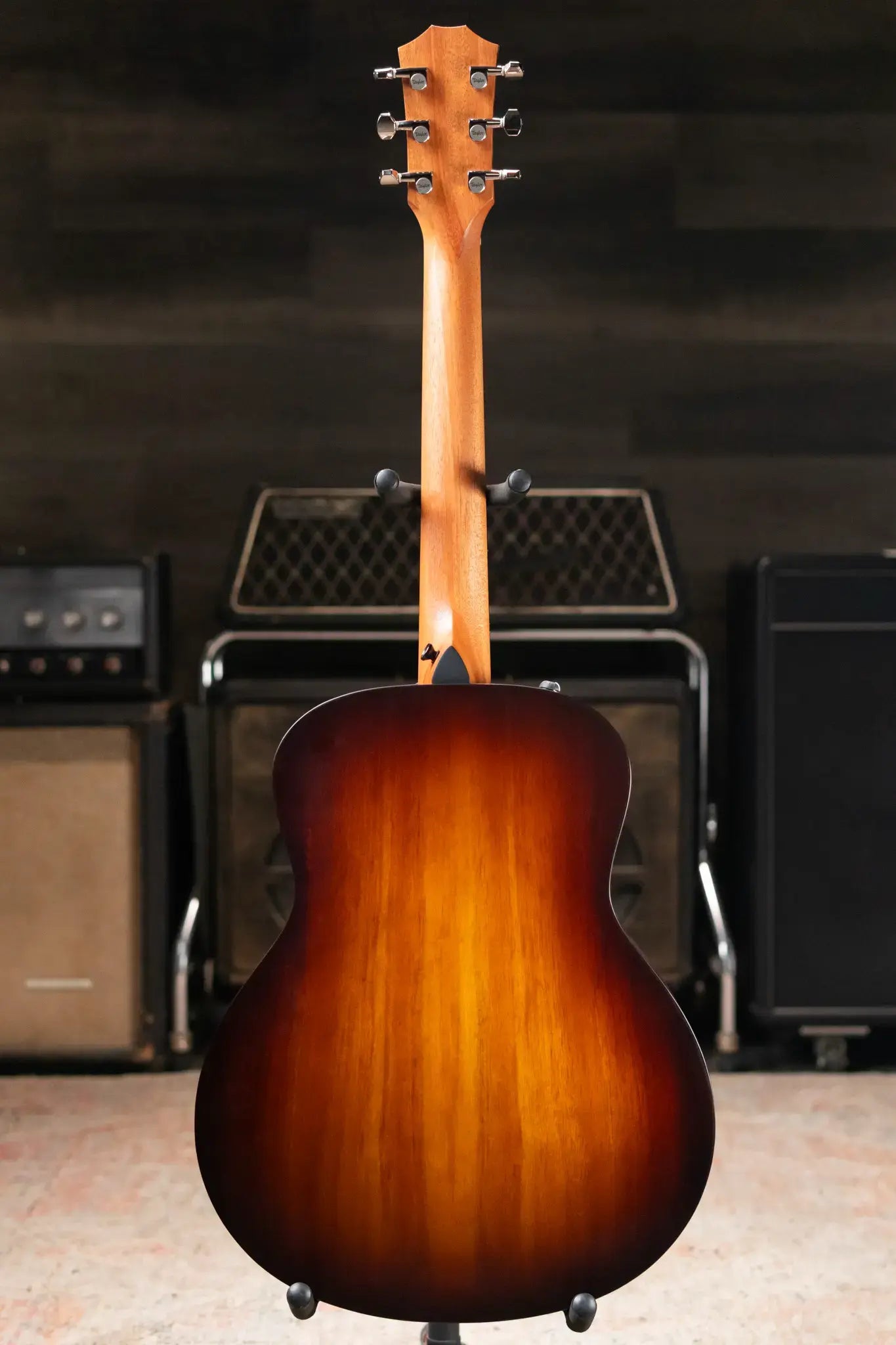 Taylor GS Mini-e Koa Plus Acoustic-Electric Guitar - Shaded Edge Burst with Aerocase