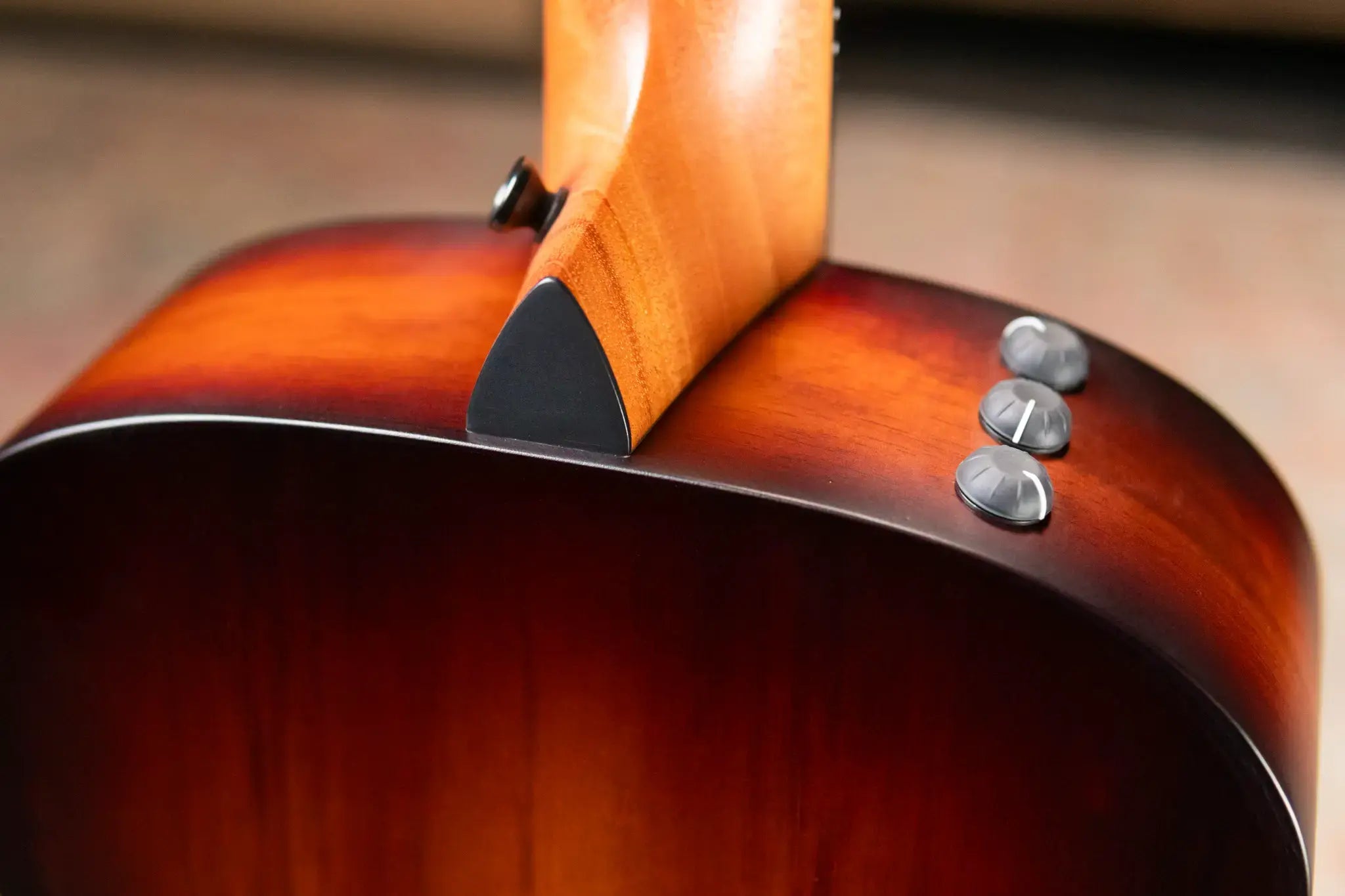 Taylor GS Mini-e Koa Plus Acoustic-Electric Guitar - Shaded Edge Burst with Aerocase