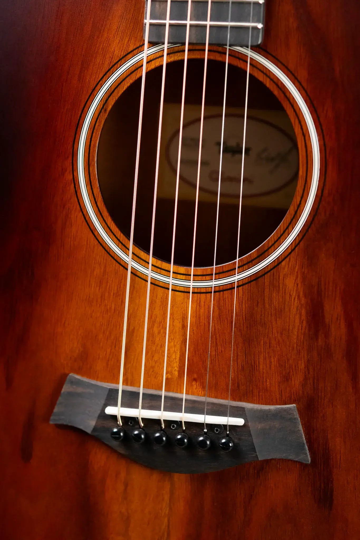 Taylor GS Mini-e Koa Plus Acoustic-Electric Guitar - Shaded Edge Burst with Aerocase