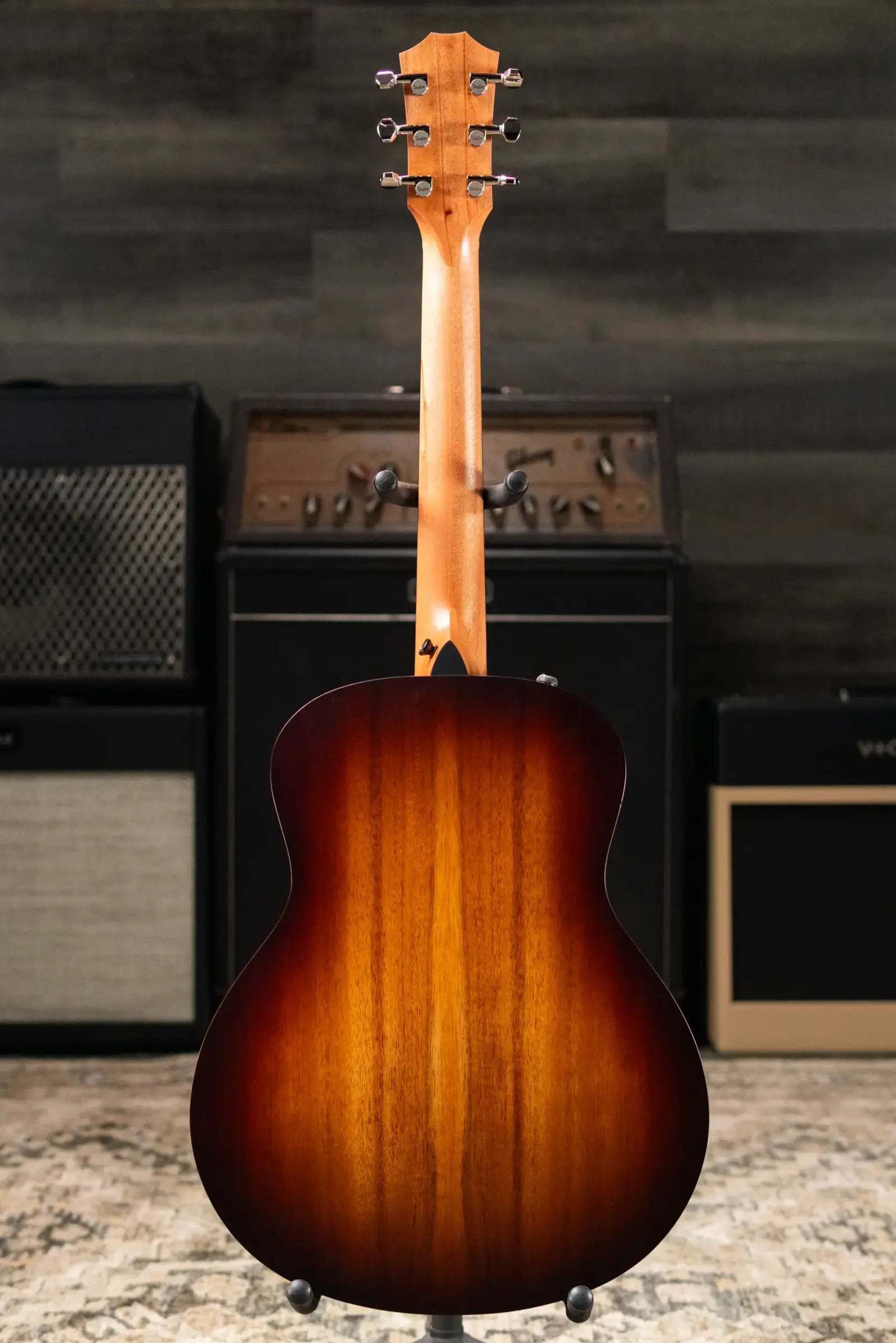 Taylor GS Mini-e Koa Plus Acoustic/Electric Guitar - Shaded Edge Burst with Gig Bag