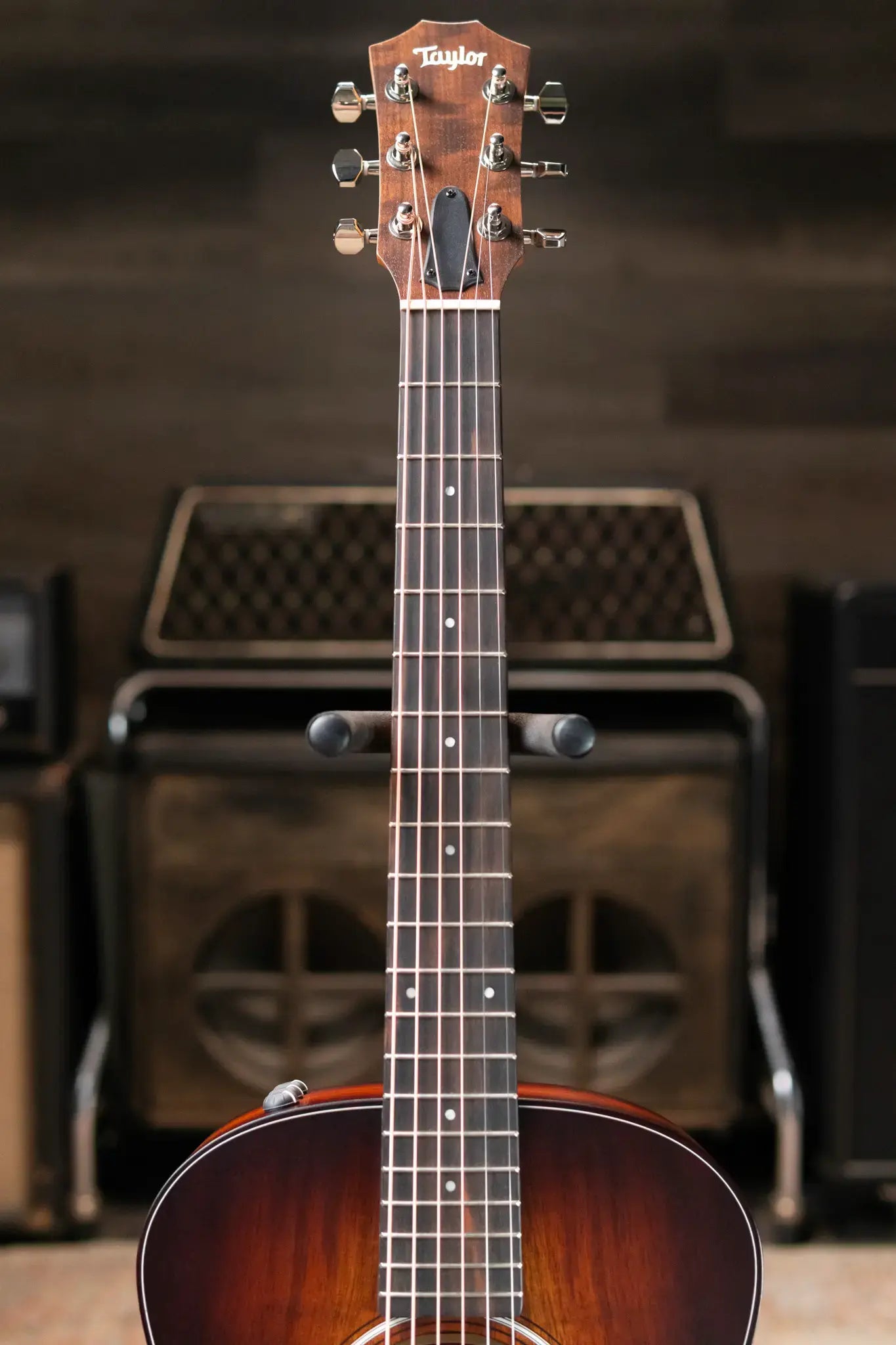 Taylor GS Mini-e Koa Plus Acoustic-Electric Guitar - Shaded Edgeburst with Aerocase