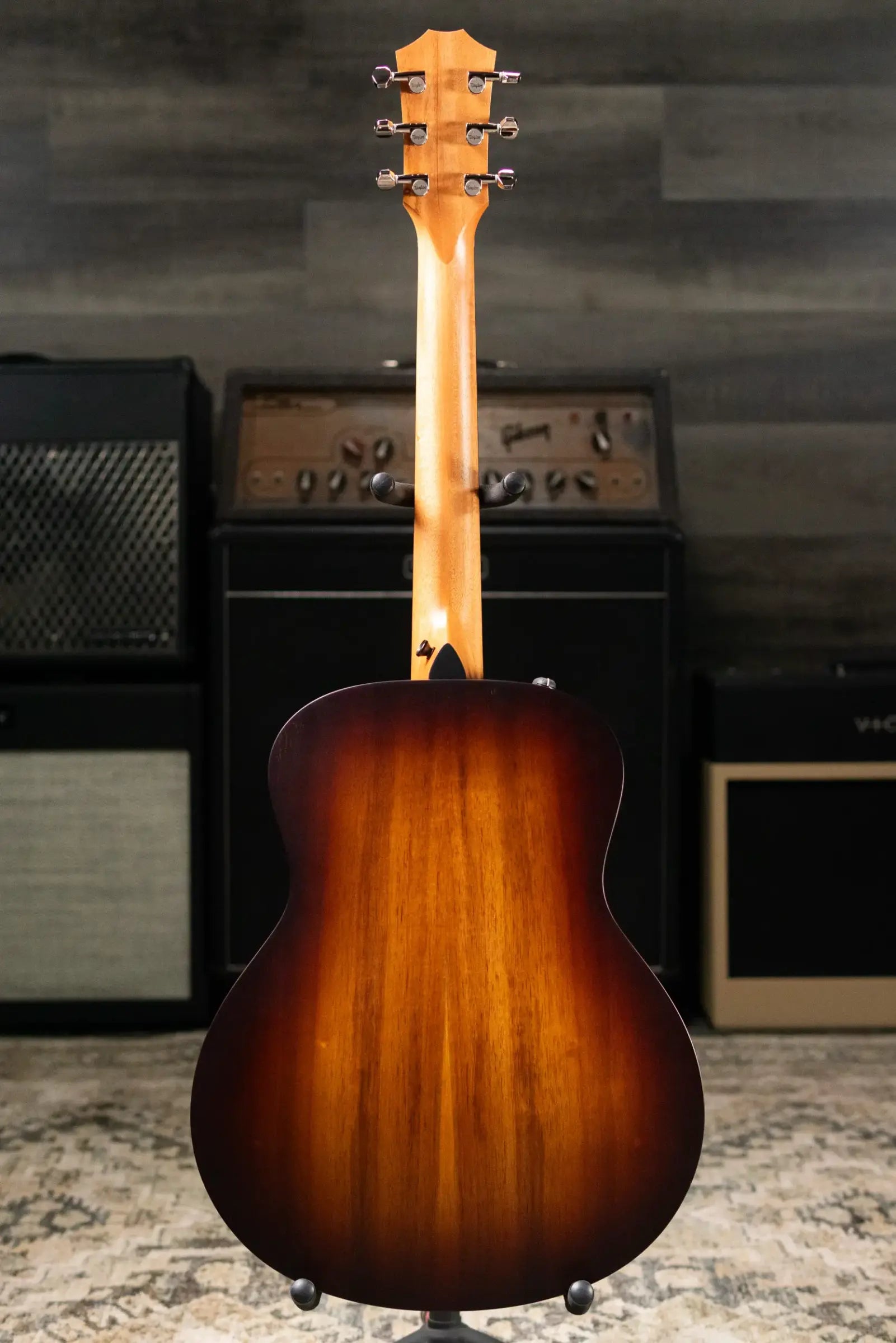 Taylor GS Mini-e Koa Plus Acoustic-Electric Guitar - Shaded Edgeburst with Aerocase