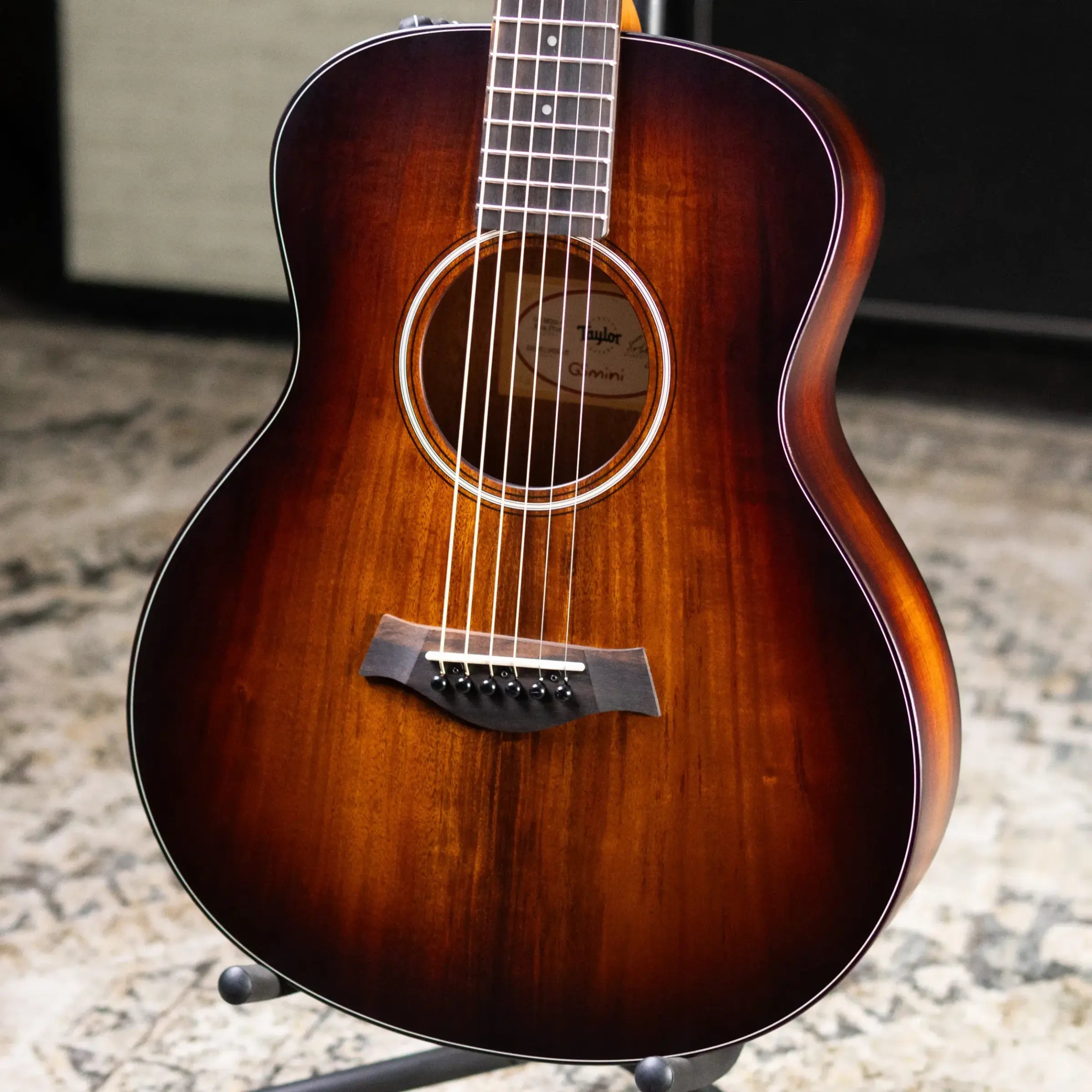 Taylor GS Mini-e Koa Plus Acoustic/Electric Guitar with AeroCase