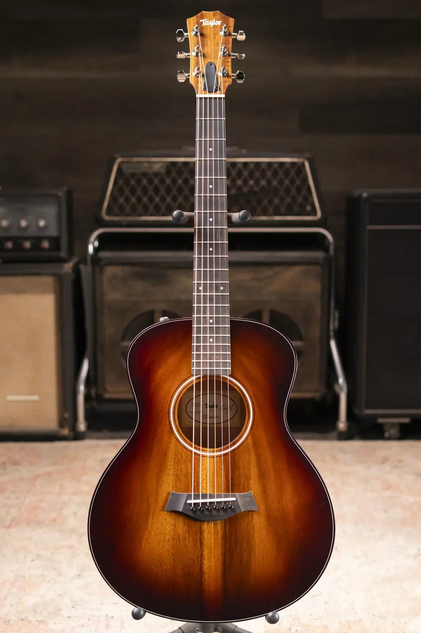 Taylor GS Mini-e Koa Plus Acoustic/Electric Guitar with Aerocase