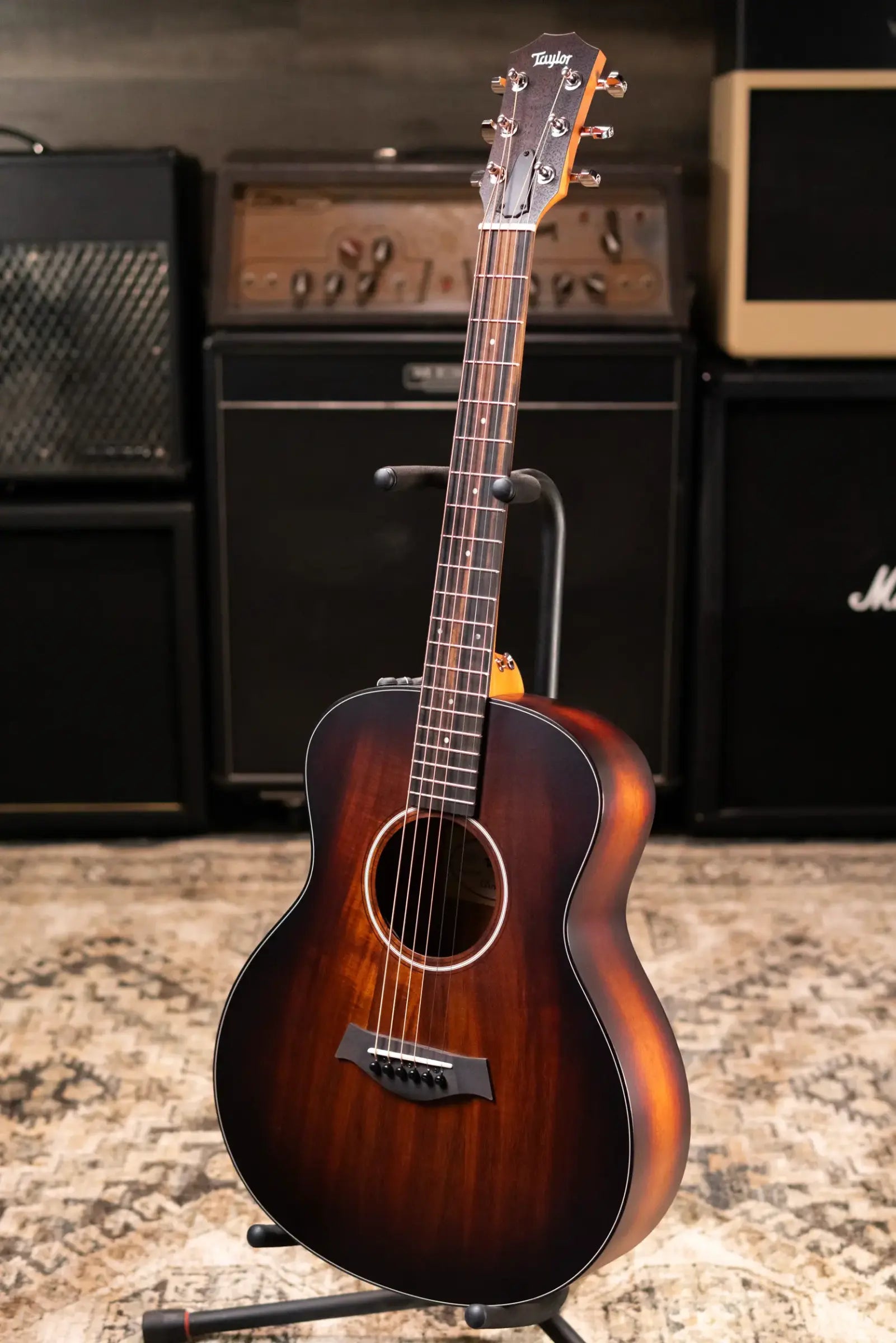 Taylor GS Mini-e Koa Plus Acoustic-Electric Guitar with Aerocase