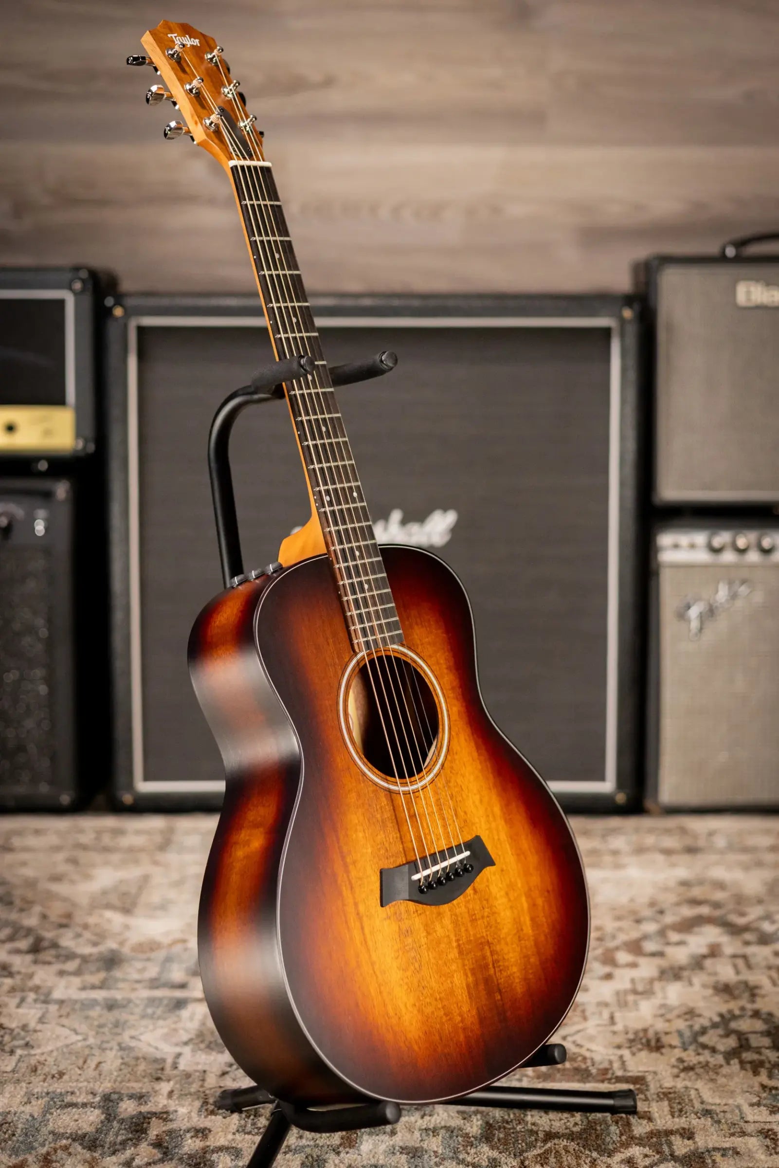 Taylor GS Mini-e Koa Plus Acoustic/Electric Guitar with Aerocase