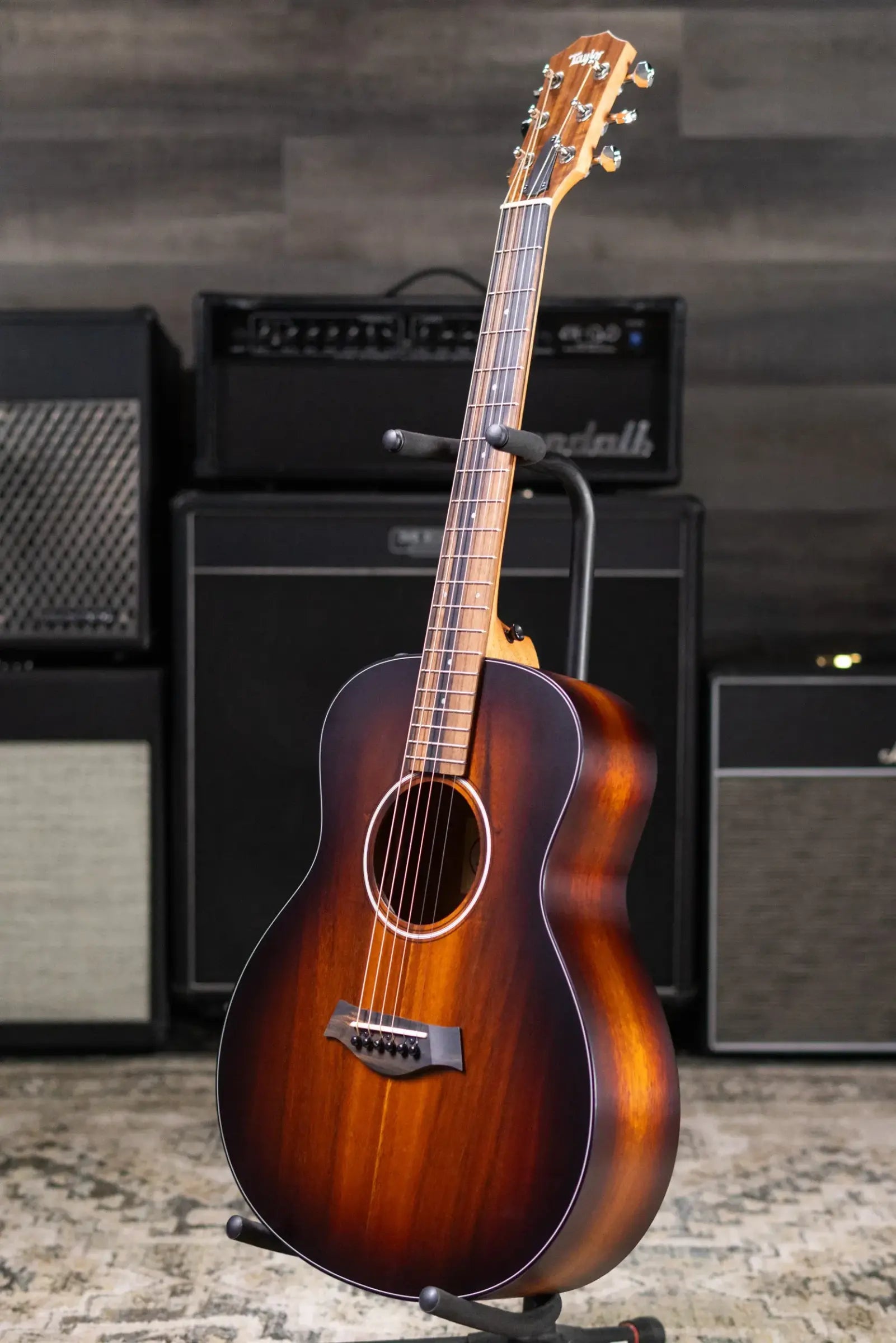 Taylor GS Mini-e Koa Plus Acoustic/Electric Guitar with Aerocase
