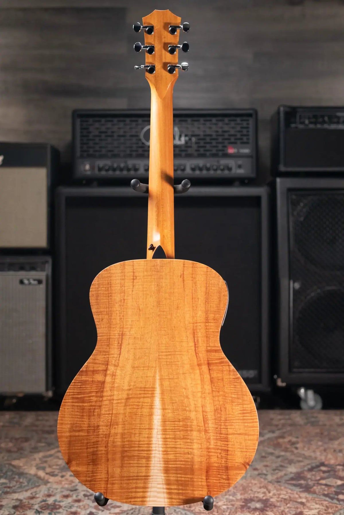 Taylor GS Mini-e LTD Acoustic/Electric Guitar - Figured Koa with Gig Bag
