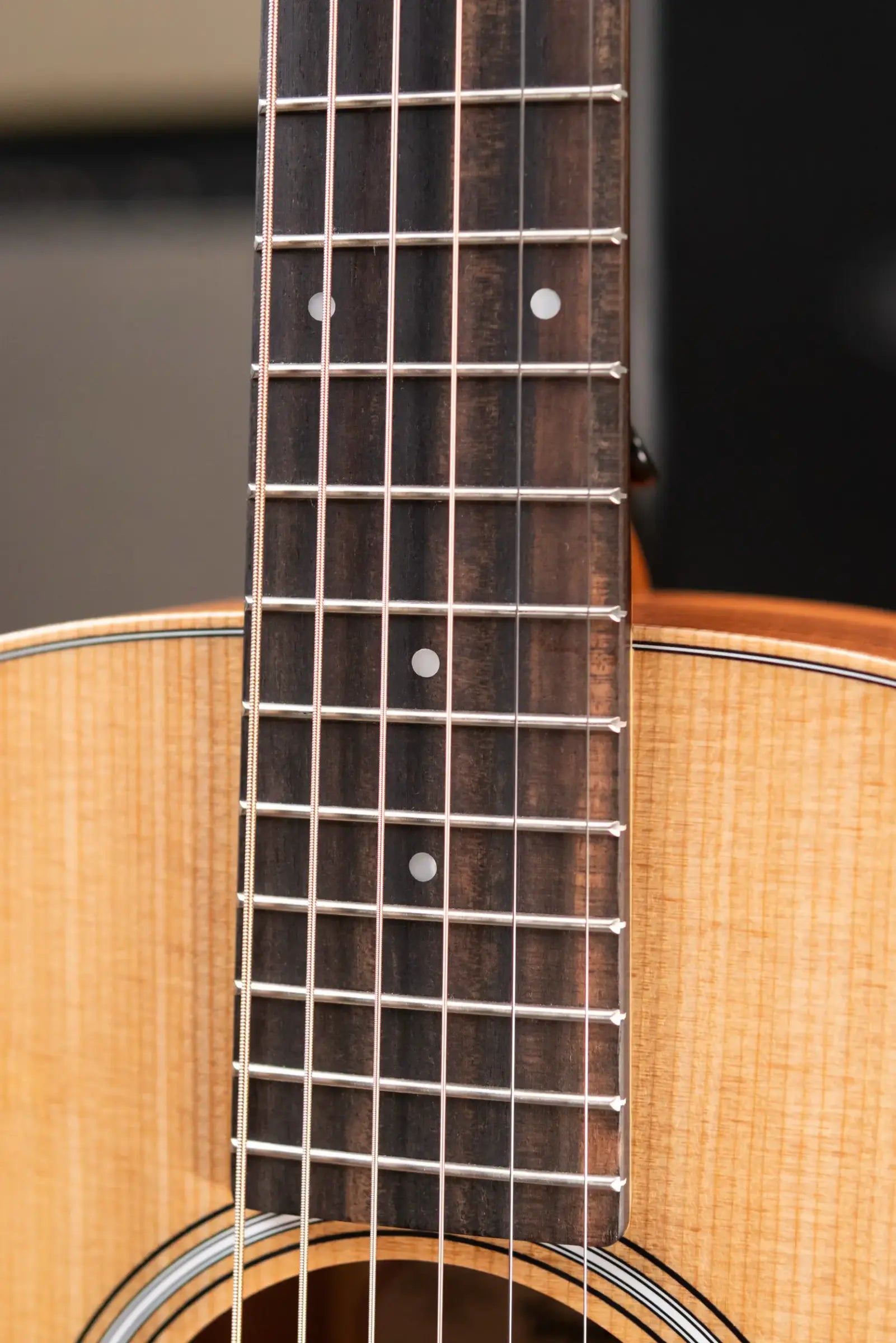 Taylor GS Mini-e LTD Acoustic/Electric Guitar - Figured Koa with GS Mini Bag