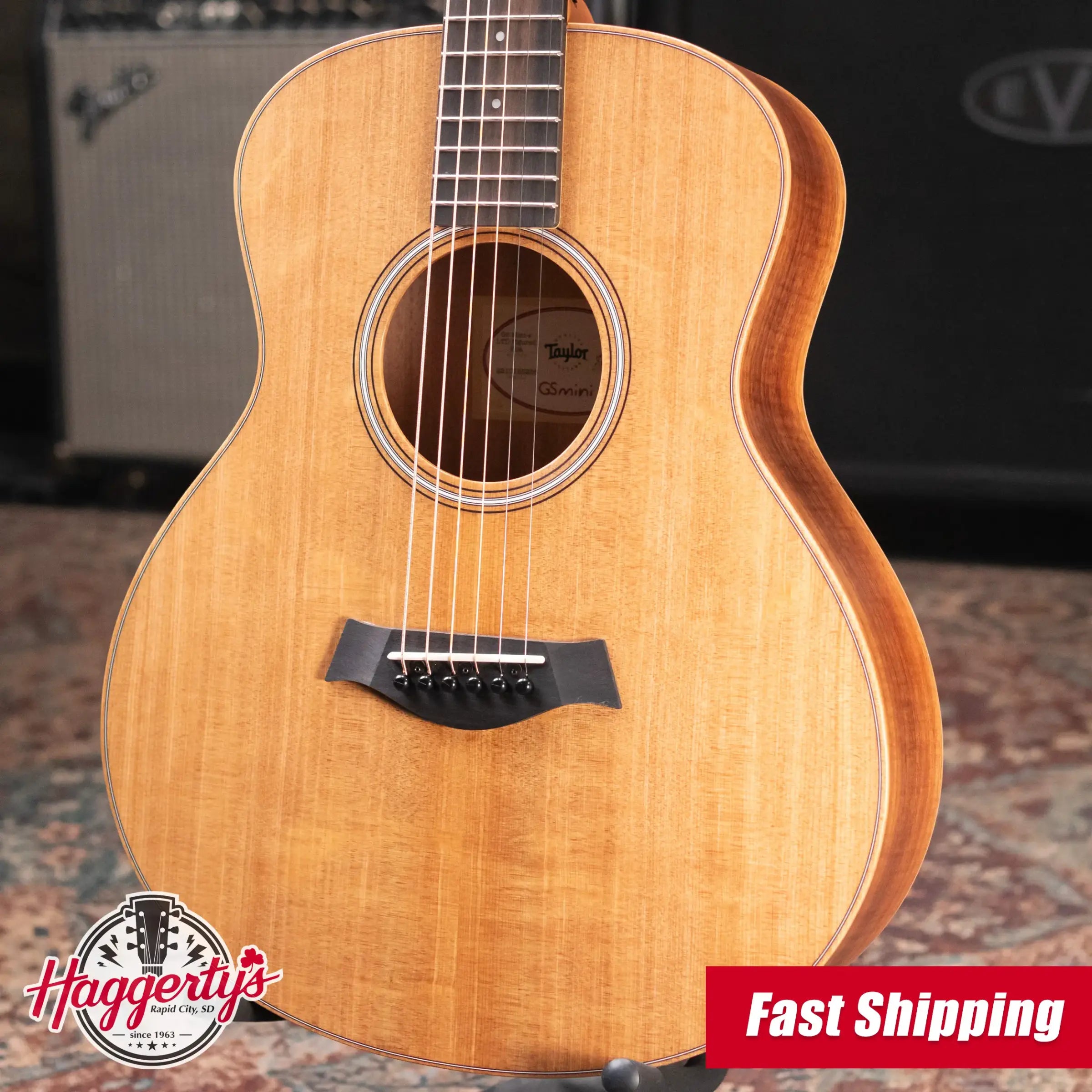 Taylor GS Mini-e LTD Acoustic/Electric Guitar - Figured Koa with GS Mini Bag
