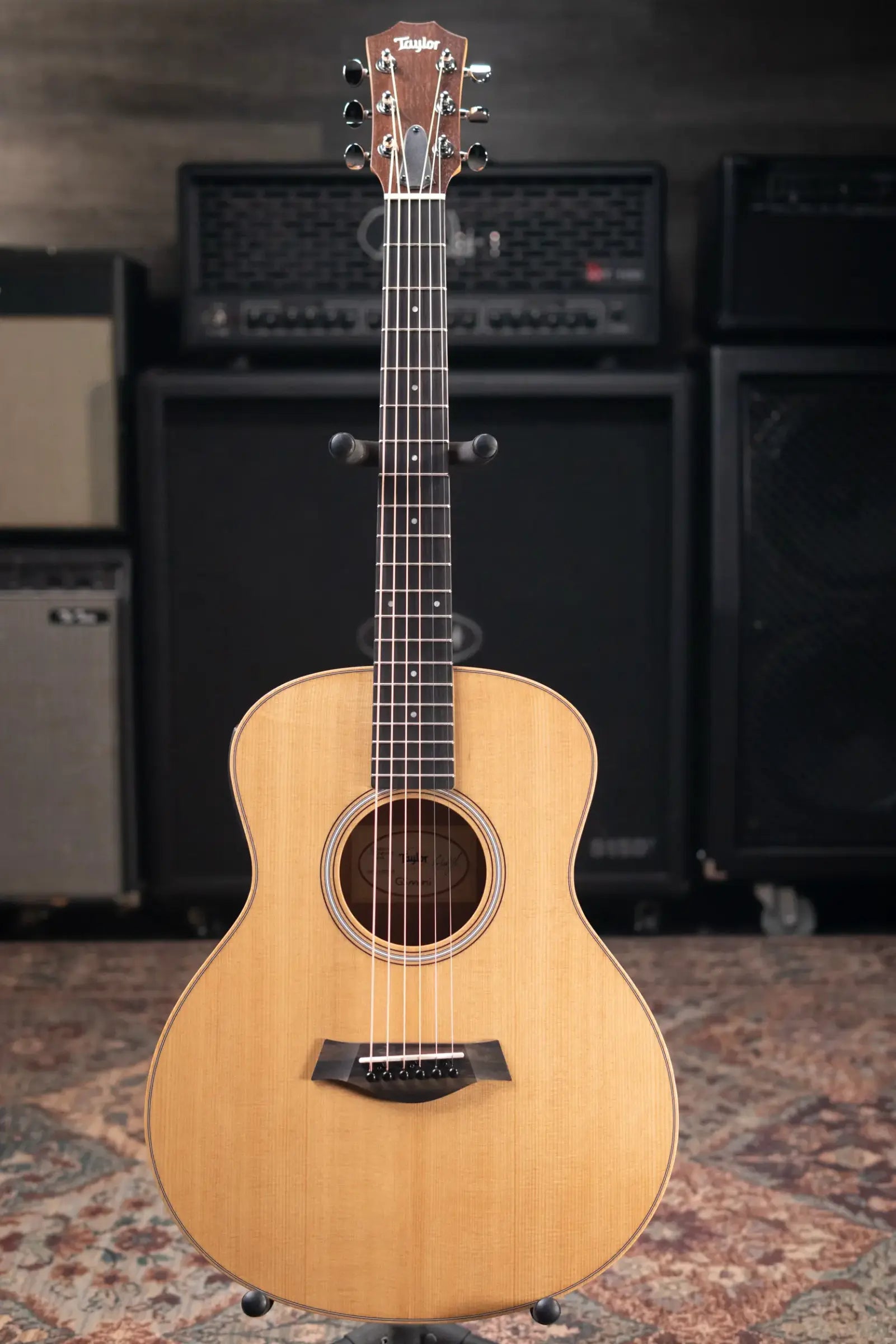 Taylor GS Mini-e LTD Acoustic/Electric Guitar - Figured Koa with GS Mini Bag