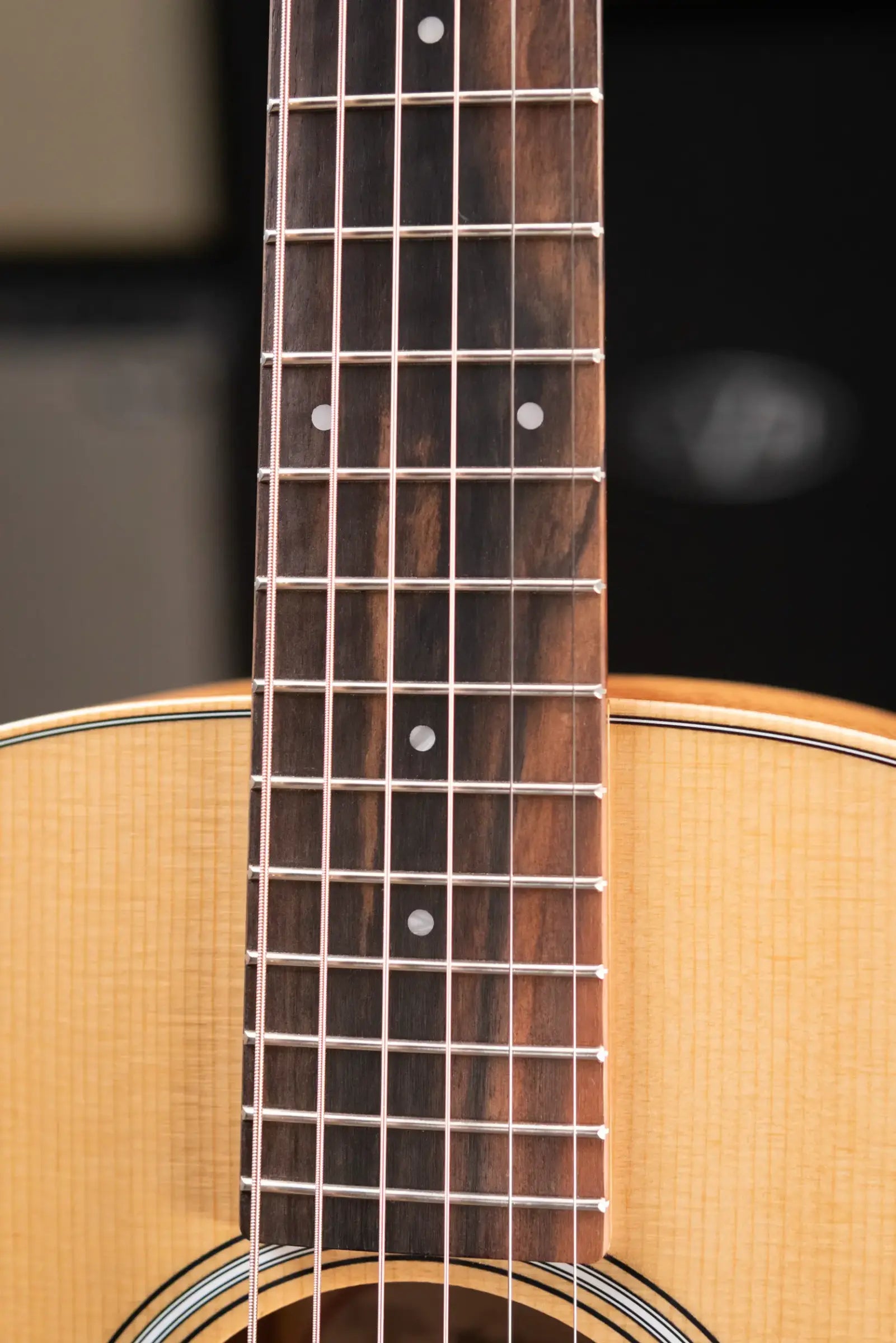 Taylor GS Mini-e LTD Acoustic/Electric Guitar - Figured Koa with GS Mini Bag