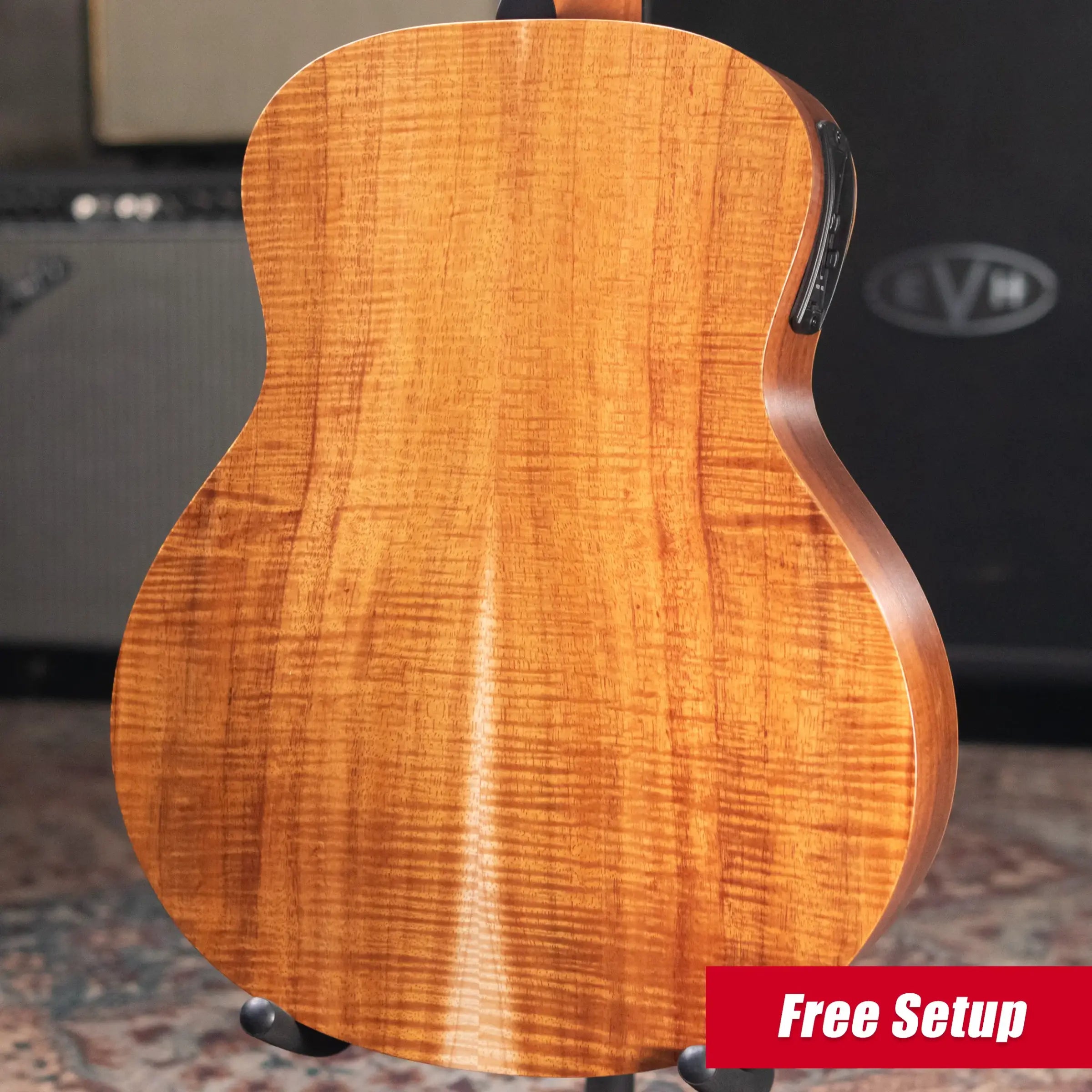 Taylor GS Mini-e LTD Acoustic/Electric Guitar - Figured Koa with Gig Bag