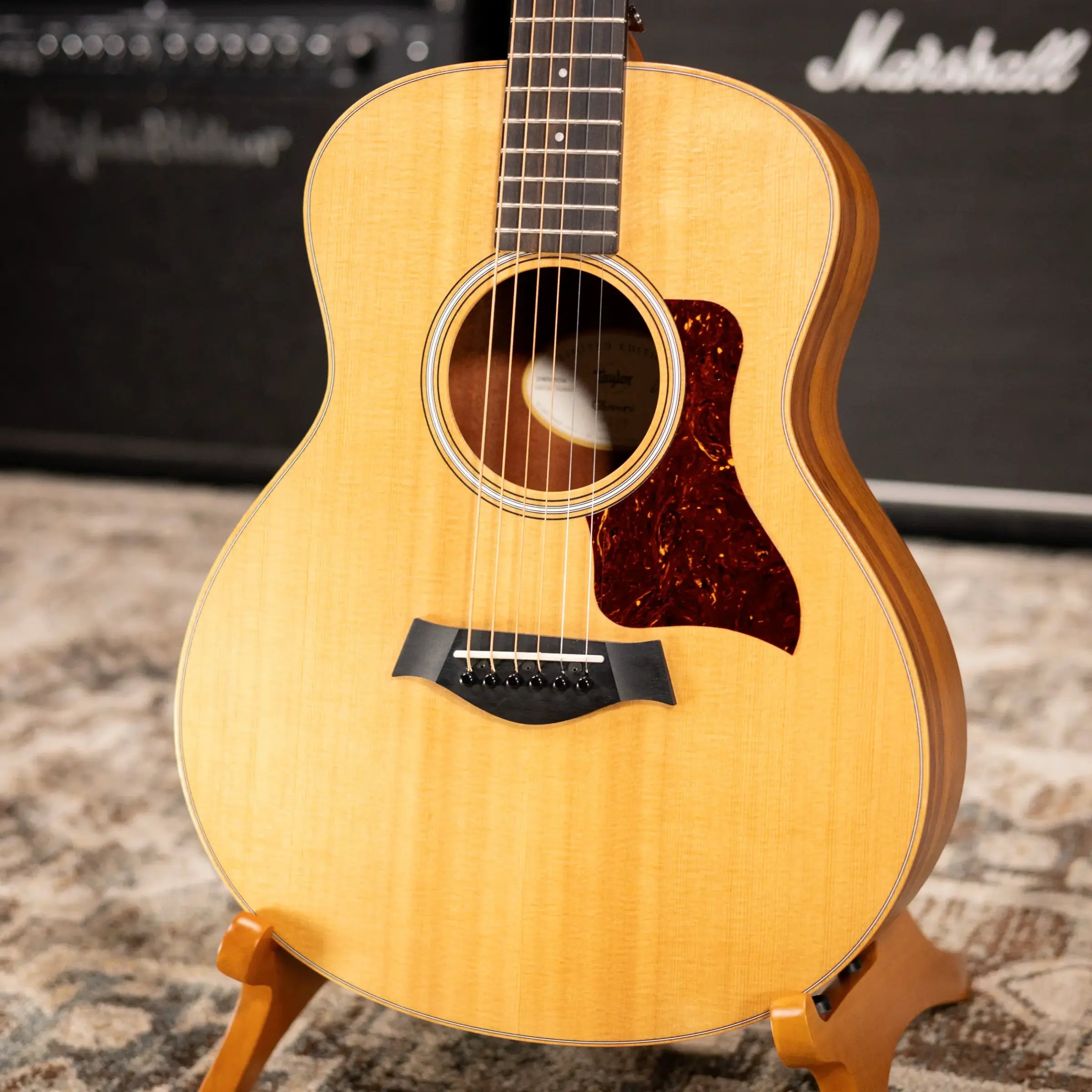 Taylor GS Mini-e LTD Ovangkol Acoustic-Electric Guitar with Gig Bag - Used