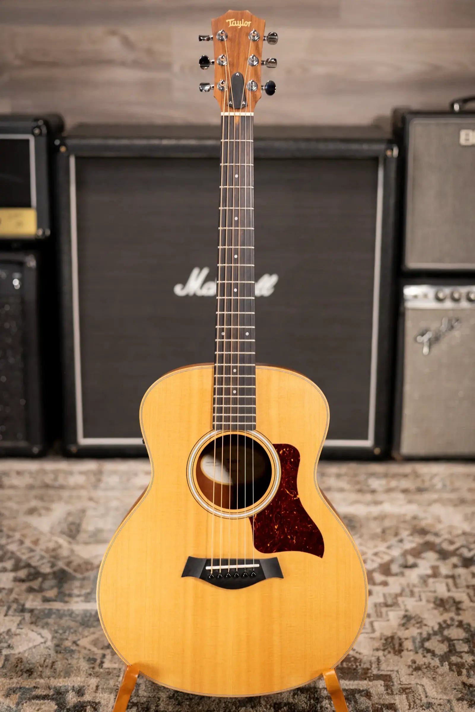 Taylor GS Mini-e LTD Ovangkol Acoustic-Electric Guitar with Gig Bag - Used