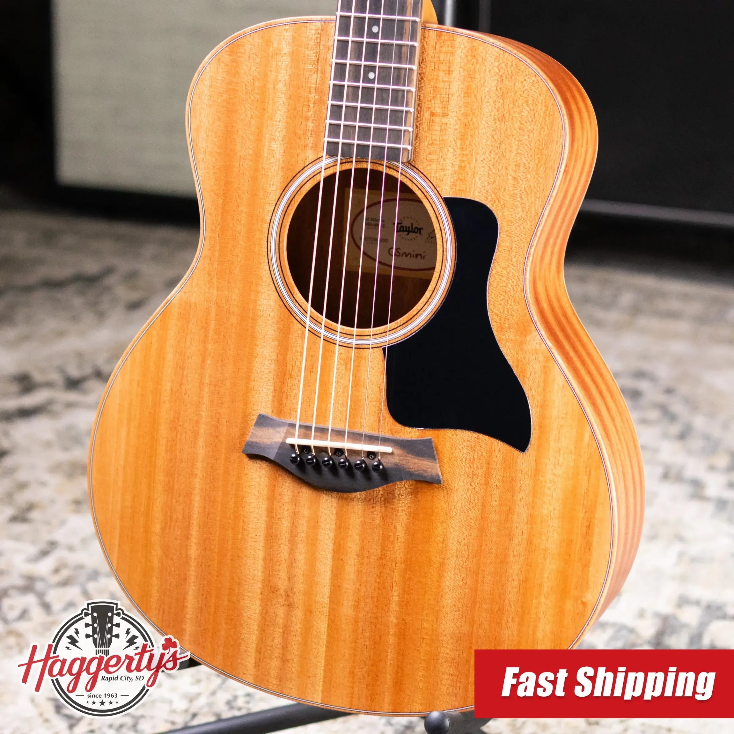 Taylor GS Mini-e Mahogany Acoustic/Electric Guitar with GS Mini Hard Bag