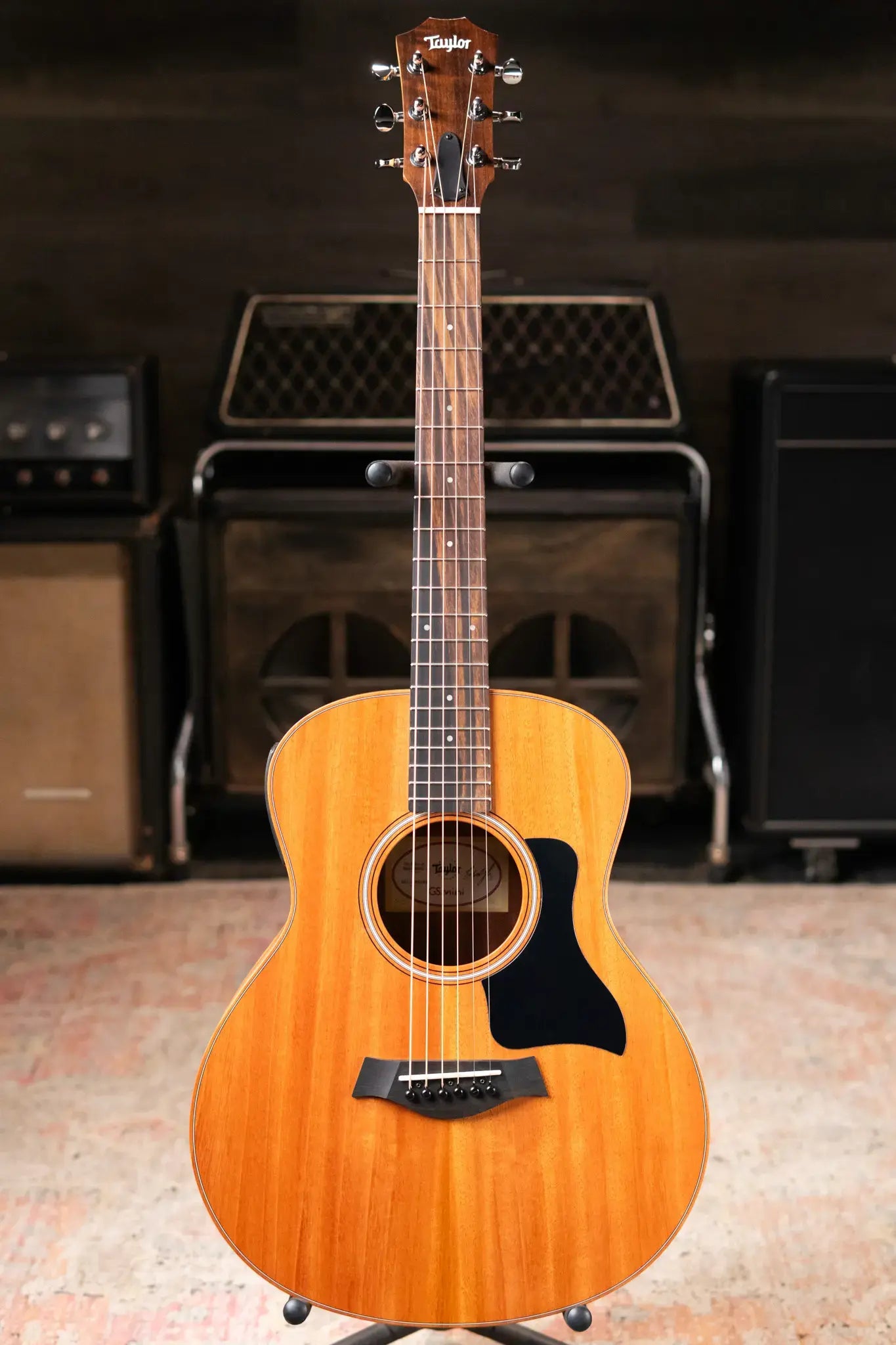 Taylor GS Mini-e Mahogany Acoustic-Electric Guitar with Structured Gig Bag