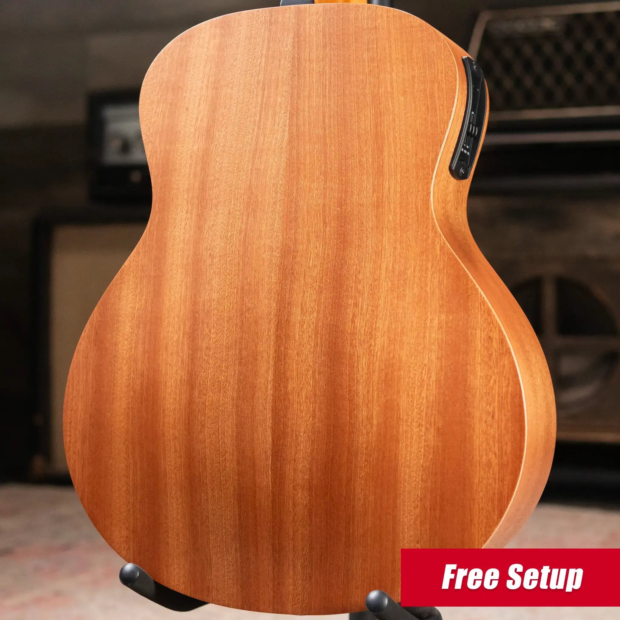 Taylor GS Mini-e Mahogany Acoustic-Electric Guitar with Structured Gig Bag