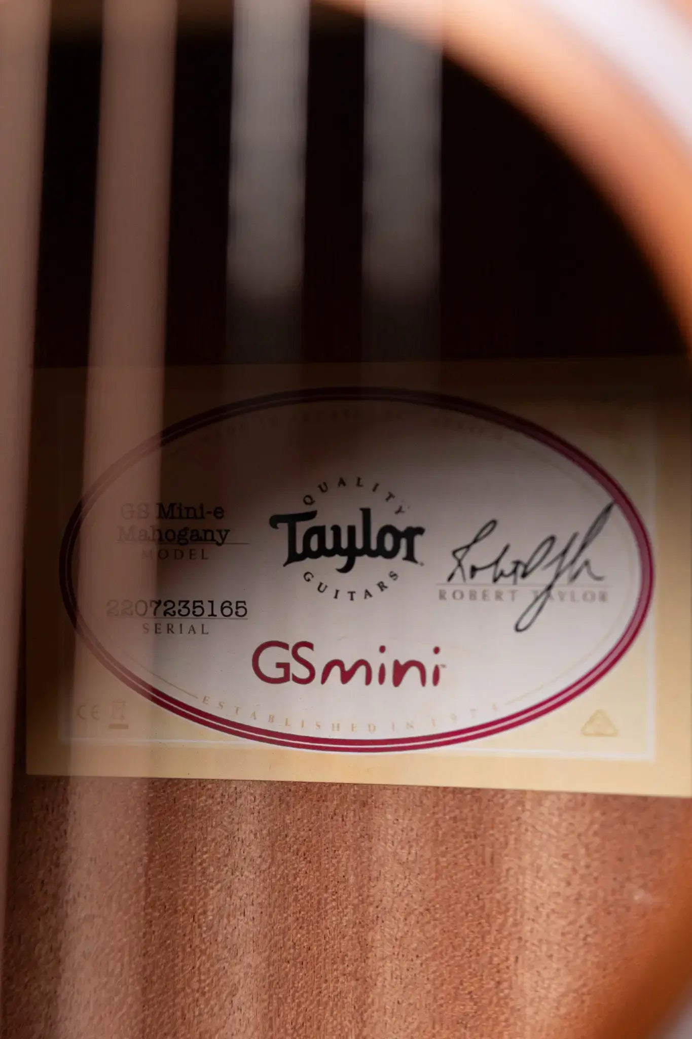 Taylor GS Mini-e Mahogany Acoustic/Electric Guitar with Structured Gig Bag