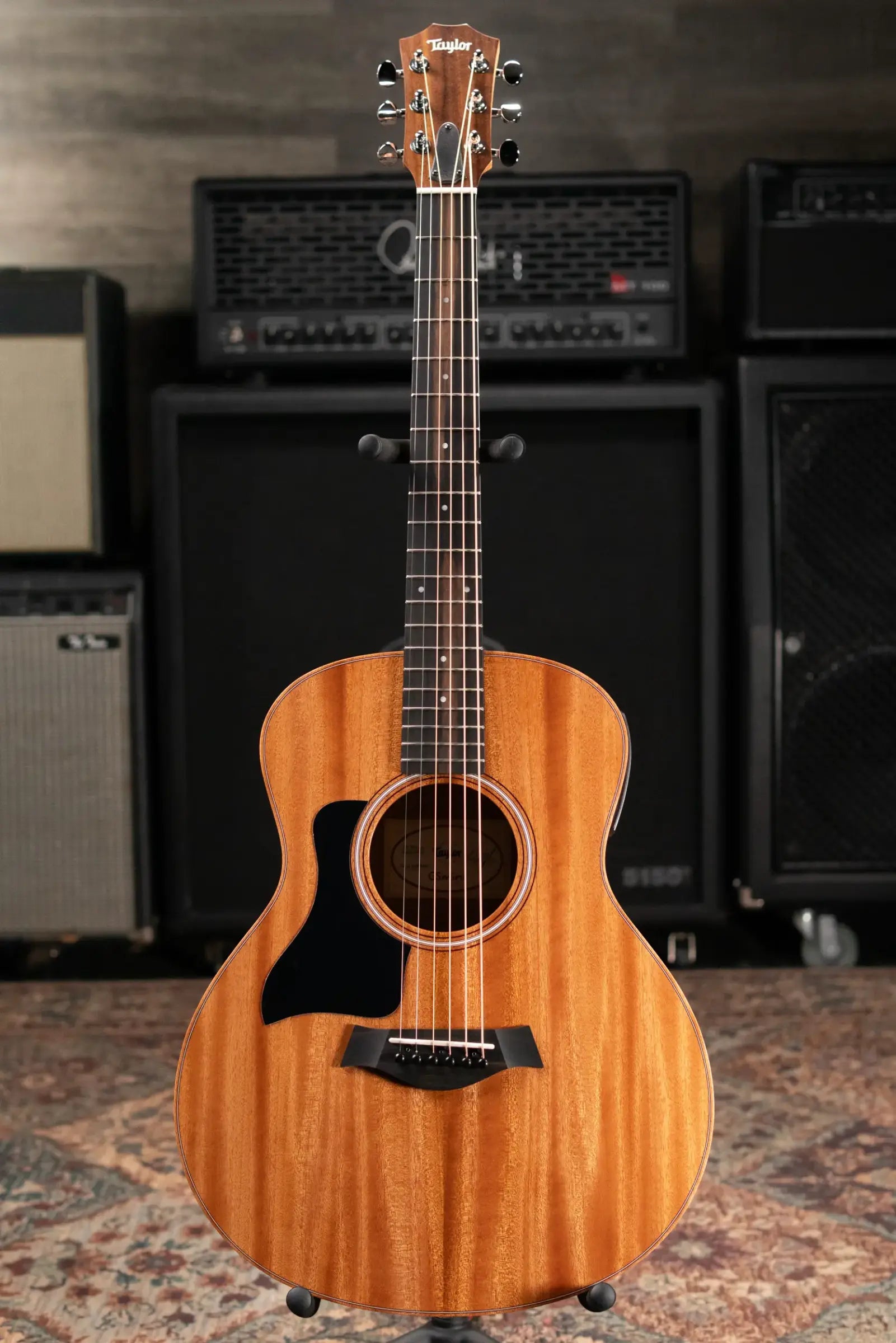 Taylor GS Mini-e Mahogany Left-Handed Acoustic/Electric Guitar - Mahogany with Gig Bag