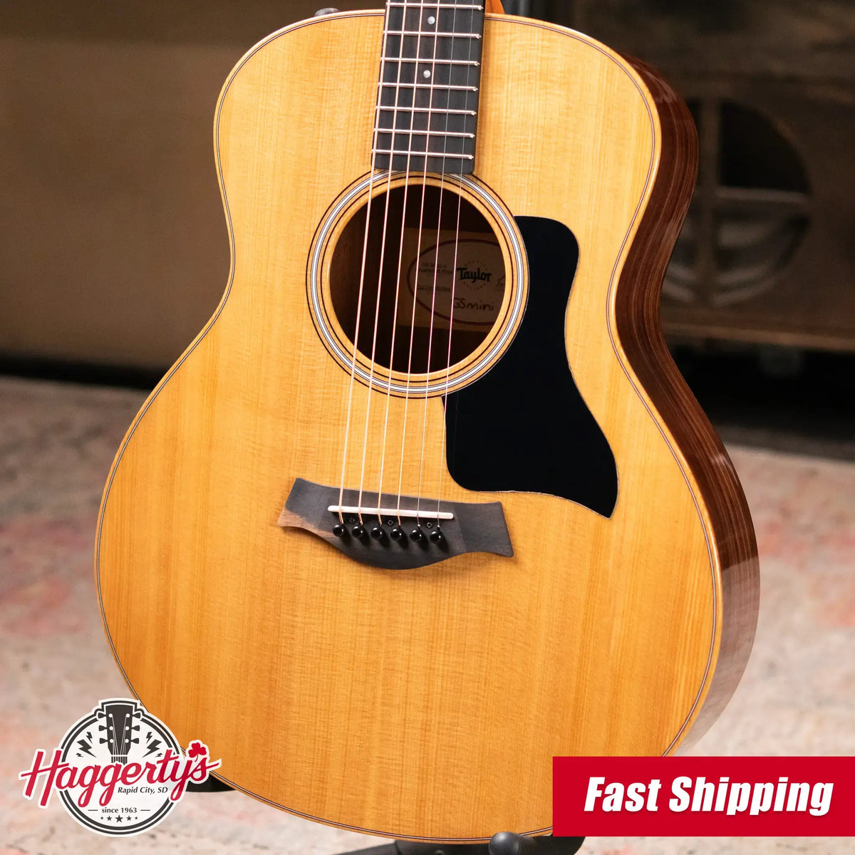 Taylor GS Mini-e Rosewood Plus Acoustic/Electric Guitar with Aerocase