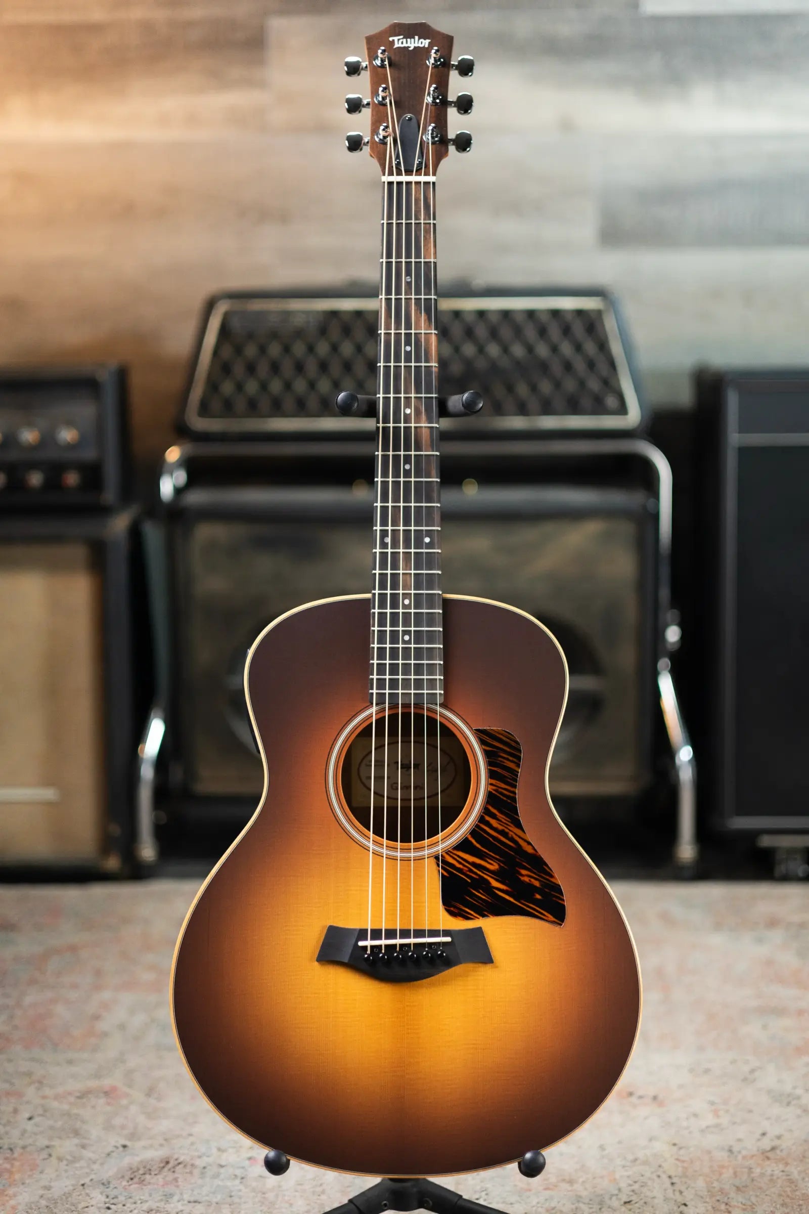 Taylor GS Mini-e Rosewood SB Acoustic/Electric Guitar - Sunburst Top with GS Mini Bag