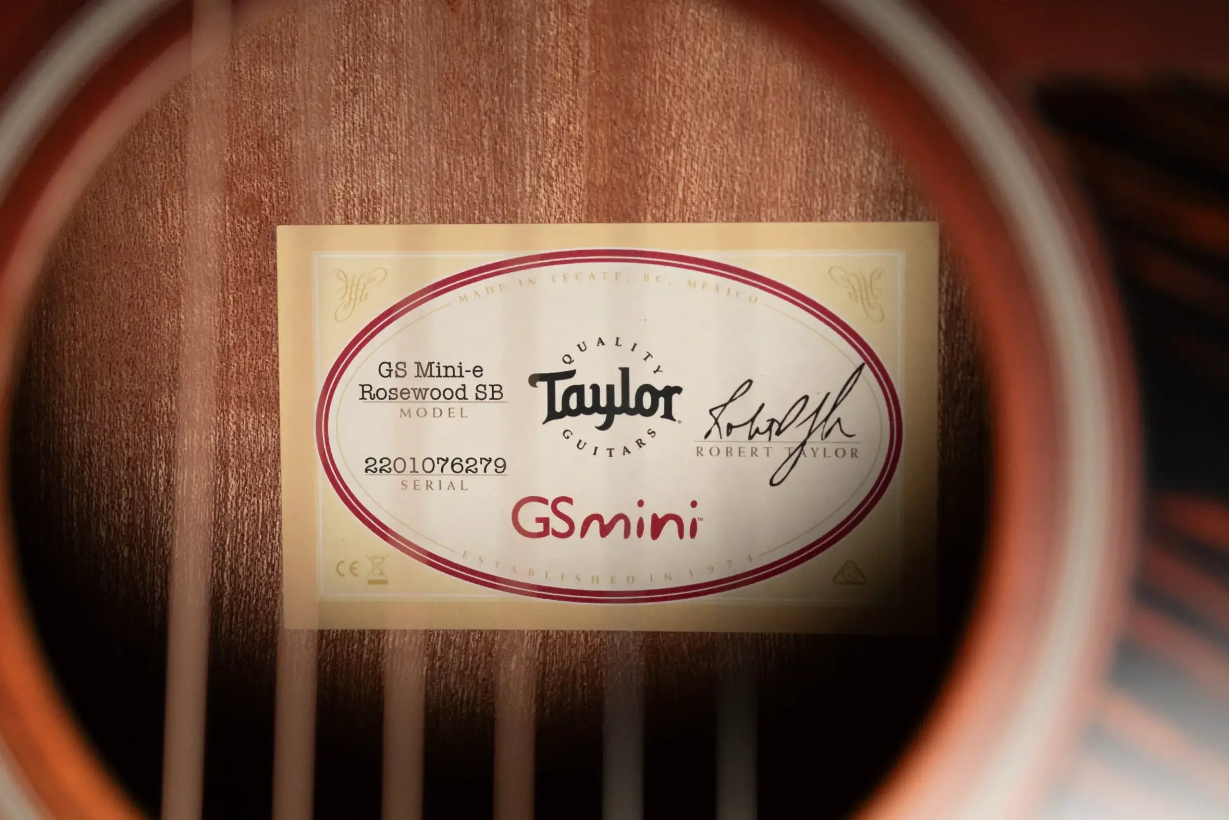 Taylor GS Mini-e Rosewood SB Acoustic/Electric Guitar - Sunburst with GS Mini Bag