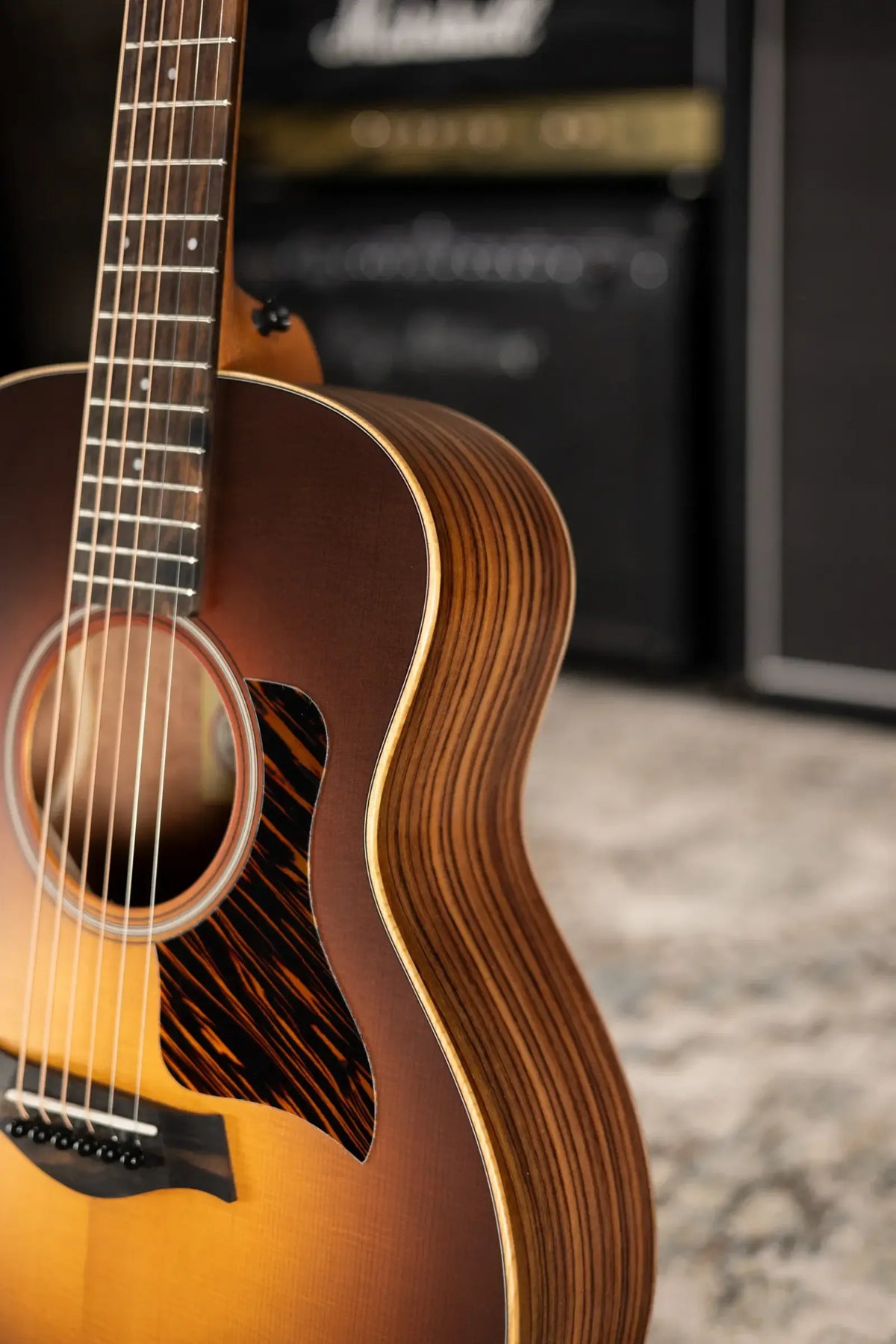Taylor GS Mini-e Rosewood SB Acoustic/Electric Guitar - Sunburst with GS Mini Hard Bag - Factory Used