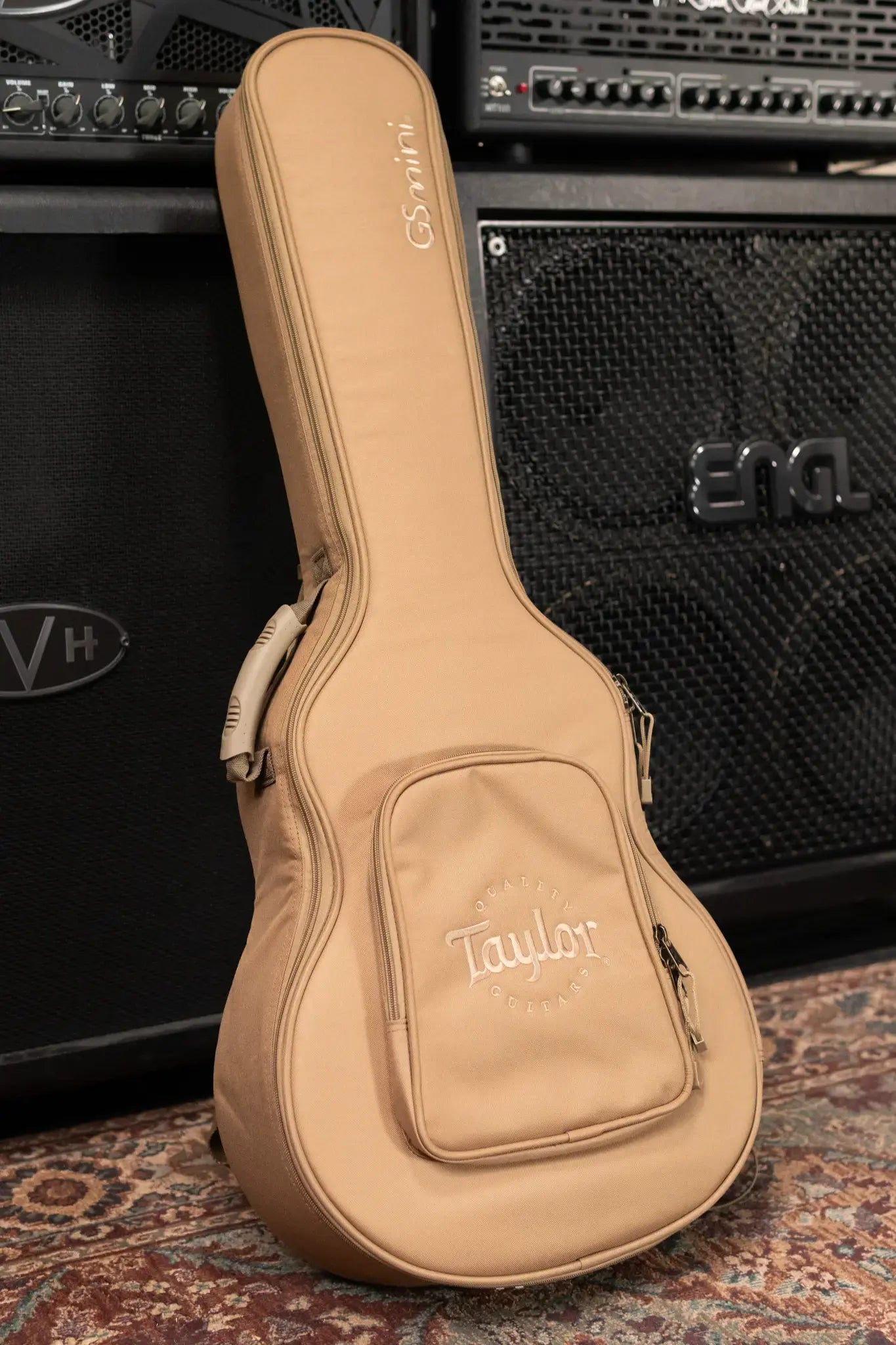 Taylor GS Mini-e Special Edition Acoustic/Electric Guitar - Blue Burst with GS Mini Bag