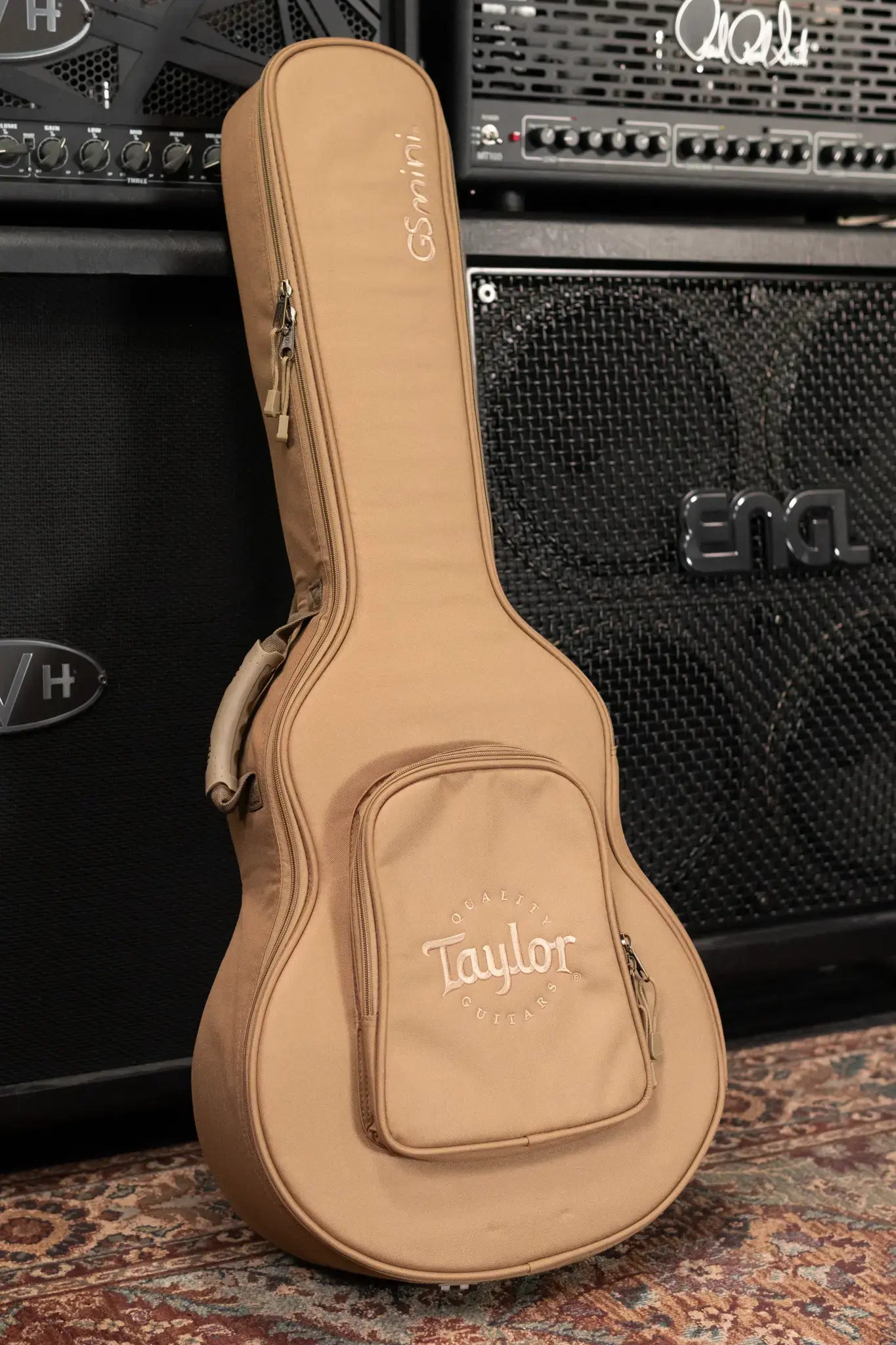 Taylor GS Mini-e Special Edition Acoustic/Electric Guitar - Blue Burst with GS Mini Bag