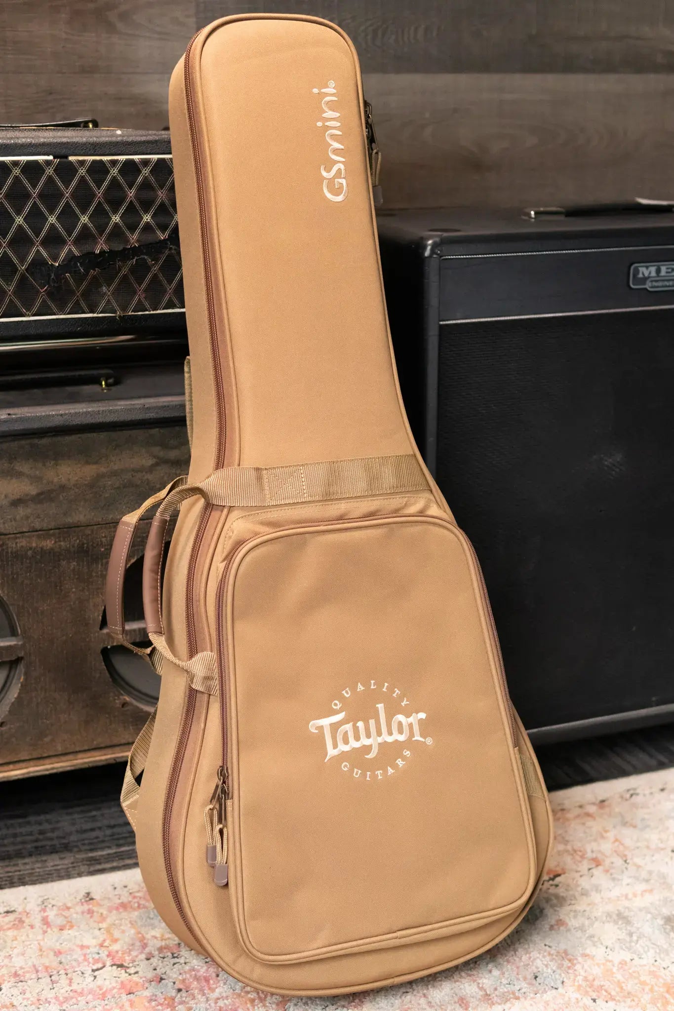Taylor GS Mini-e Special Edition Acoustic/Electric Guitar - Blue Burst with GS Mini Bag