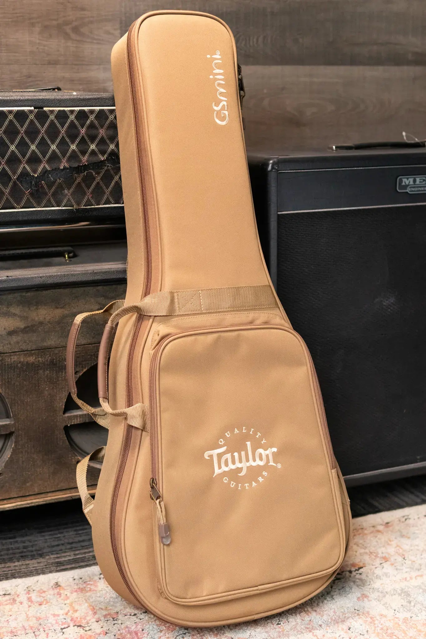 Taylor GS Mini-e Special Edition Acoustic/Electric Guitar - Blue Burst with GS Mini Bag