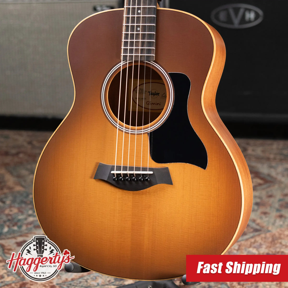 Taylor GS Mini-e Special Edition Acoustic/Electric Guitar - Honeyburst with GS Mini Bag