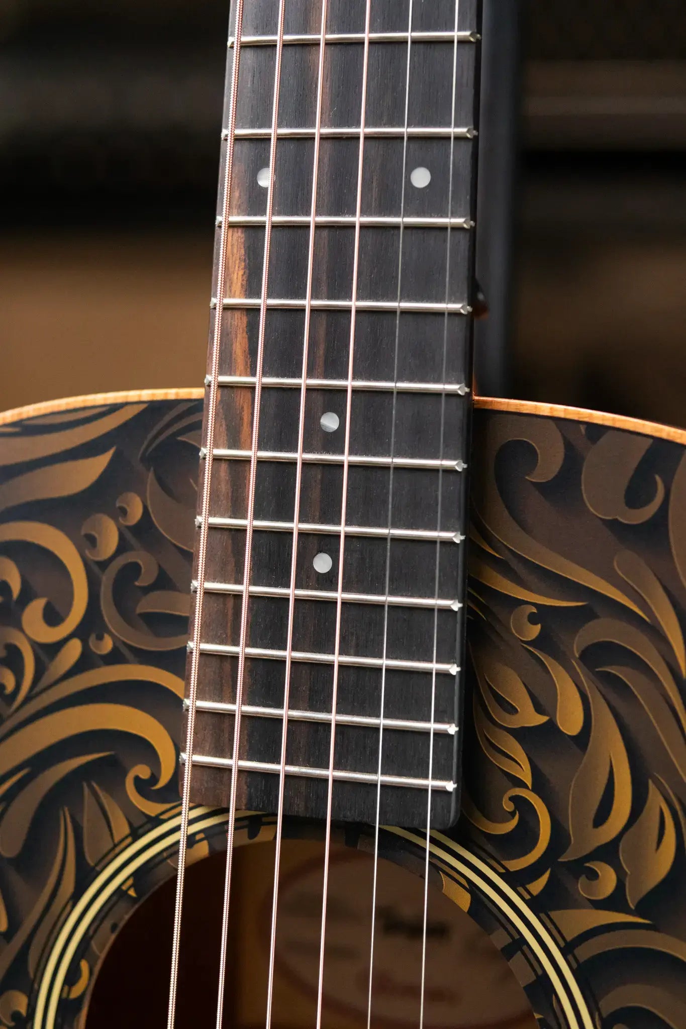 Taylor GS Mini-e Special Edition Acoustic/Electric Guitar - Paisley Burst with GS Mini Bag