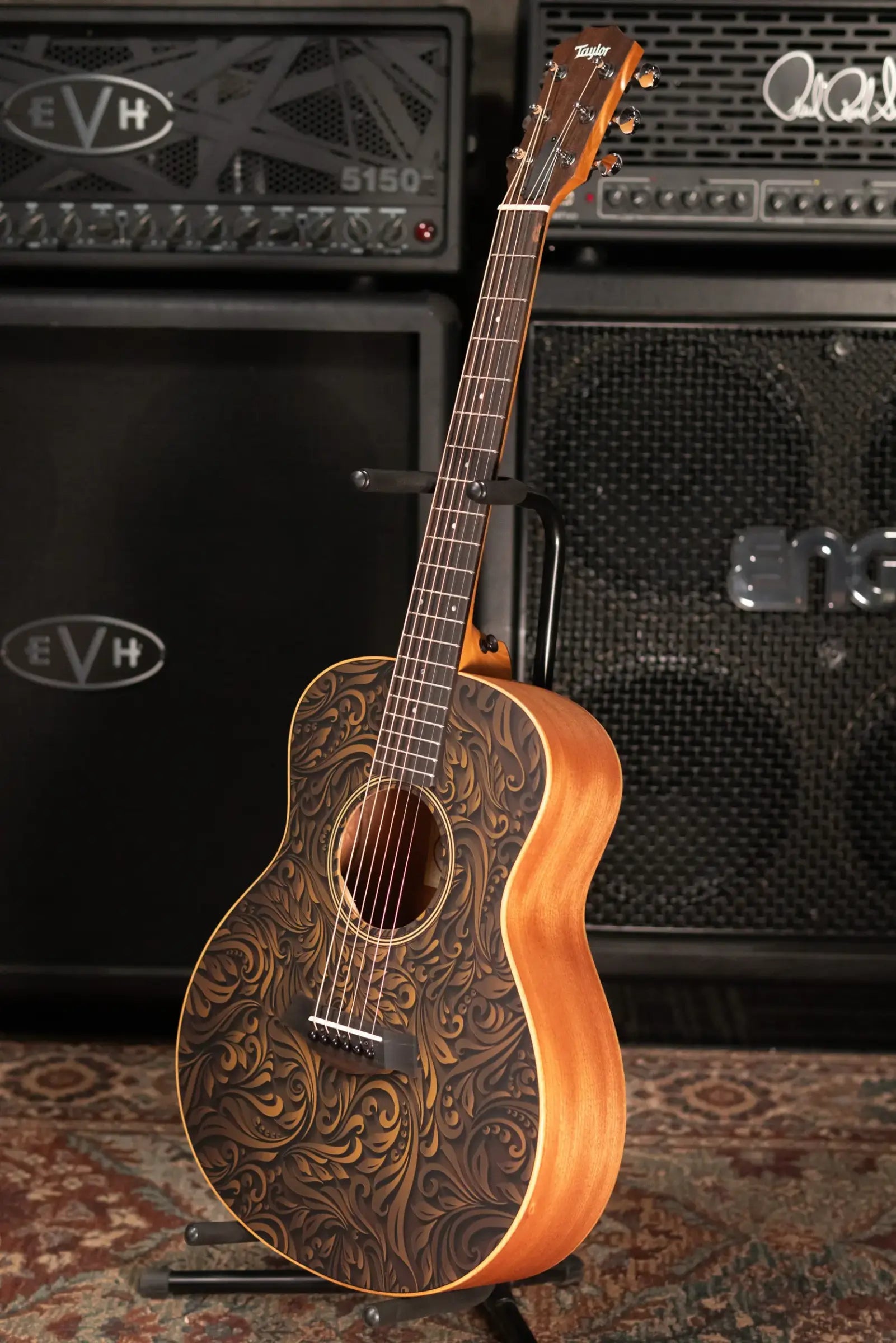 Taylor GS Mini-e Special Edition Acoustic/Electric Guitar - Paisley Burst with GS Mini Bag