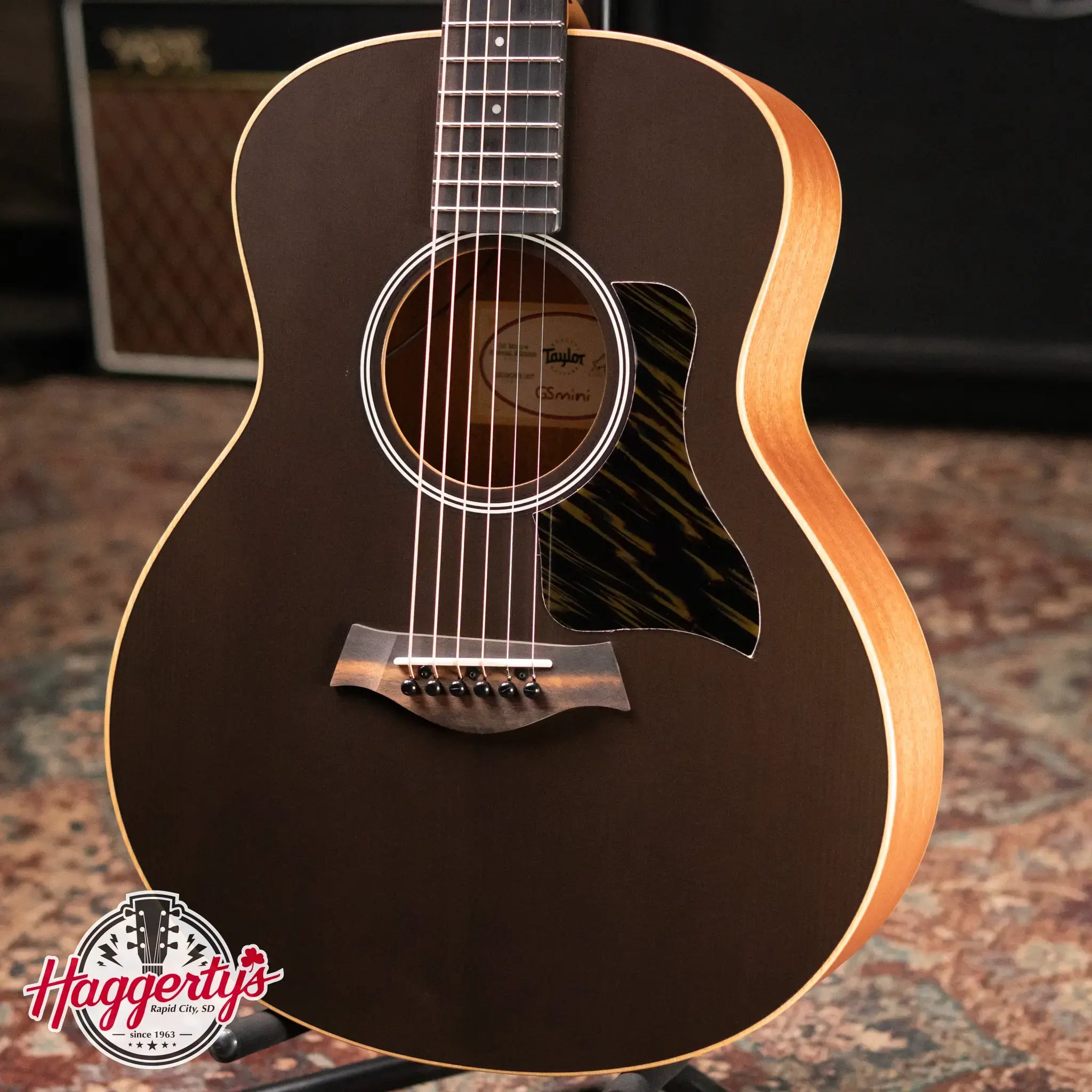 Taylor GS Mini-e Special Edition Acoustic/Electric - Transparent Black with GS Mini Bag