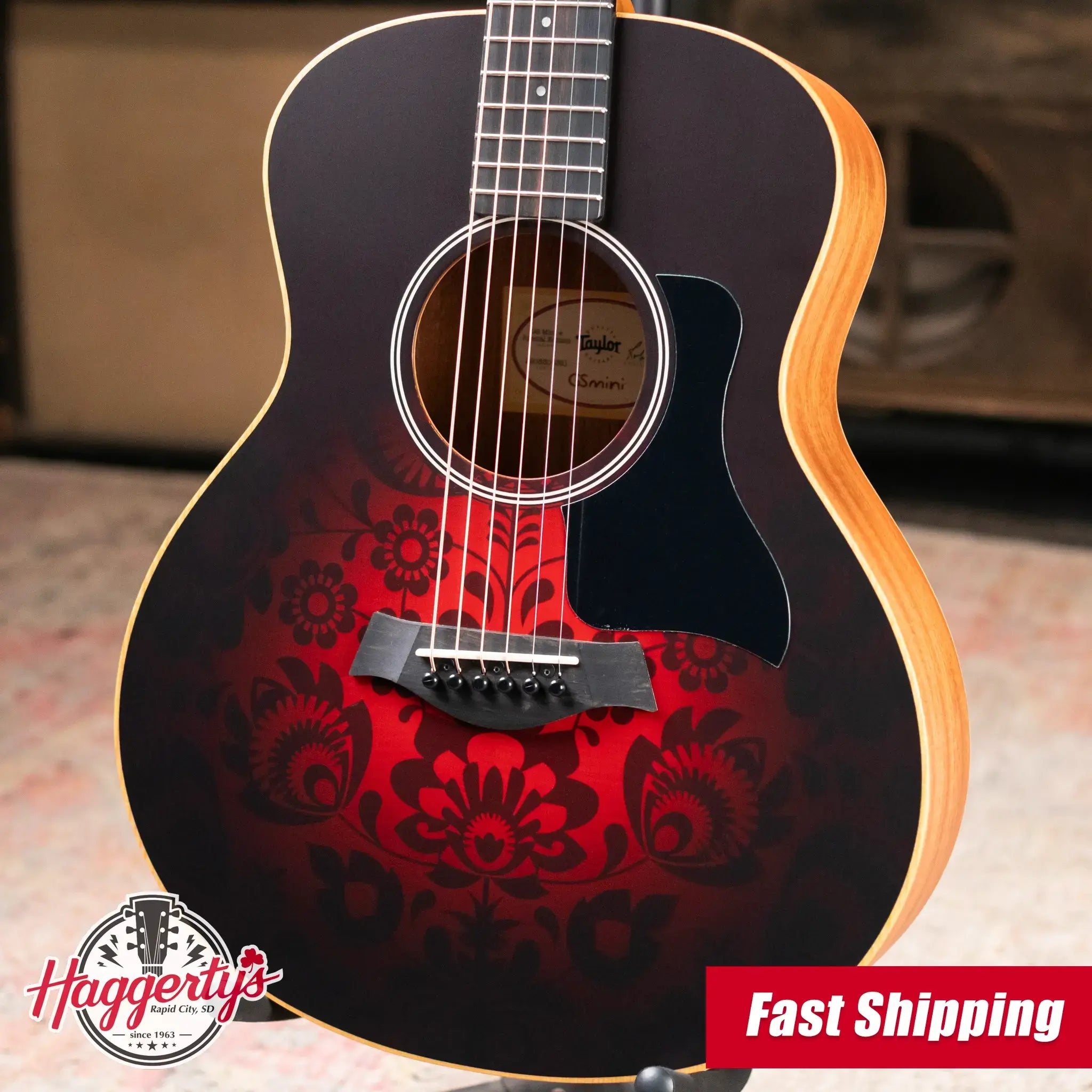 Taylor GS Mini-e Special Edition - Victorian Burst with GS Mini Bag