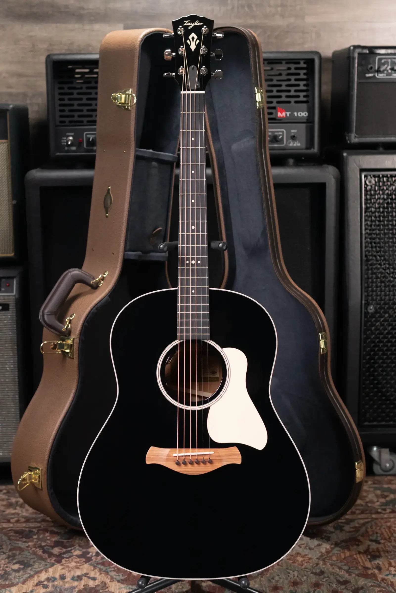 Taylor Gold Label 517e Grand Pacific Acoustic/Electric Guitar - Blacktop with Hardshell Case - Factory Demo