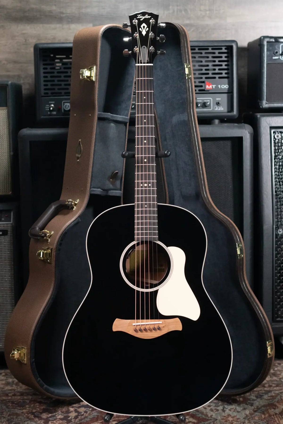 Taylor Gold Label 517e Grand Pacific Acoustic/Electric Guitar - Blacktop with Hardshell Case - Demo