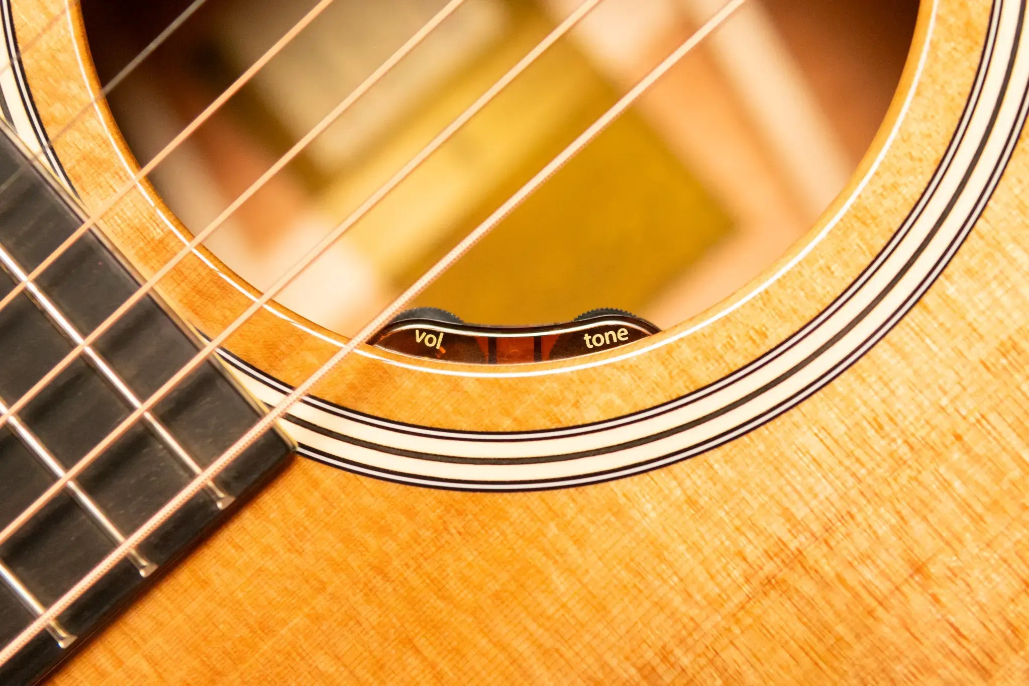 Taylor Gold Label 517e Grand Pacific Acoustic/Electric Guitar - Natural Top with Cream Pickguard and Hardshell Case - Factory Demo