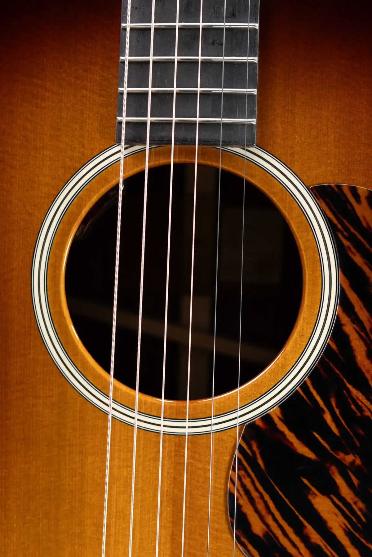 Taylor Gold Label 710e Special Edition Dreadnought Acoustic/Electric Guitar - Nashville Burst with Hardshell Case - Factory Demo