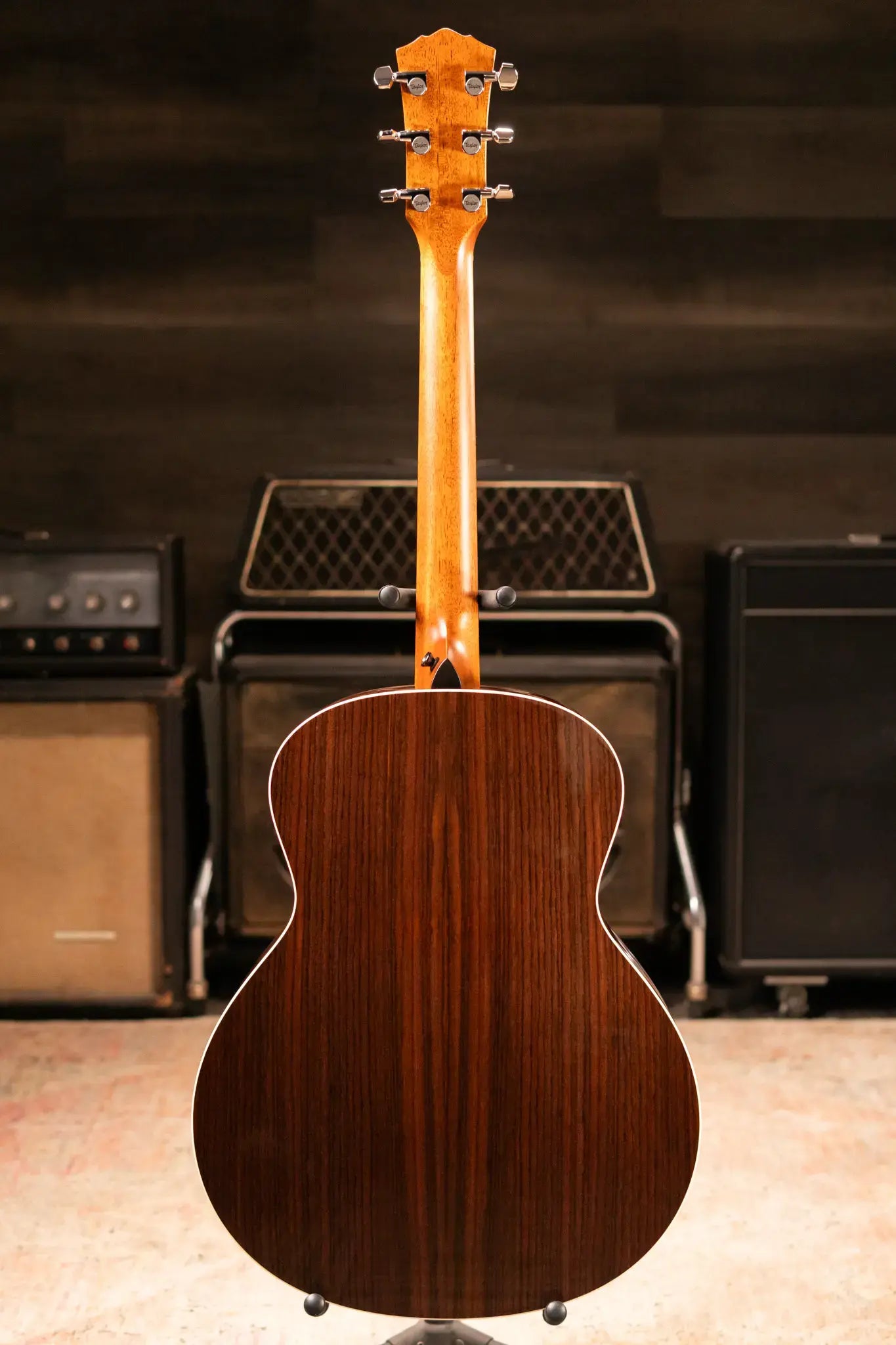 Taylor Gold Label 714e SB Super Auditorium Acoustic/Electric Guitar - Sunburst with Firestripe Pickguard and Hardshell Case