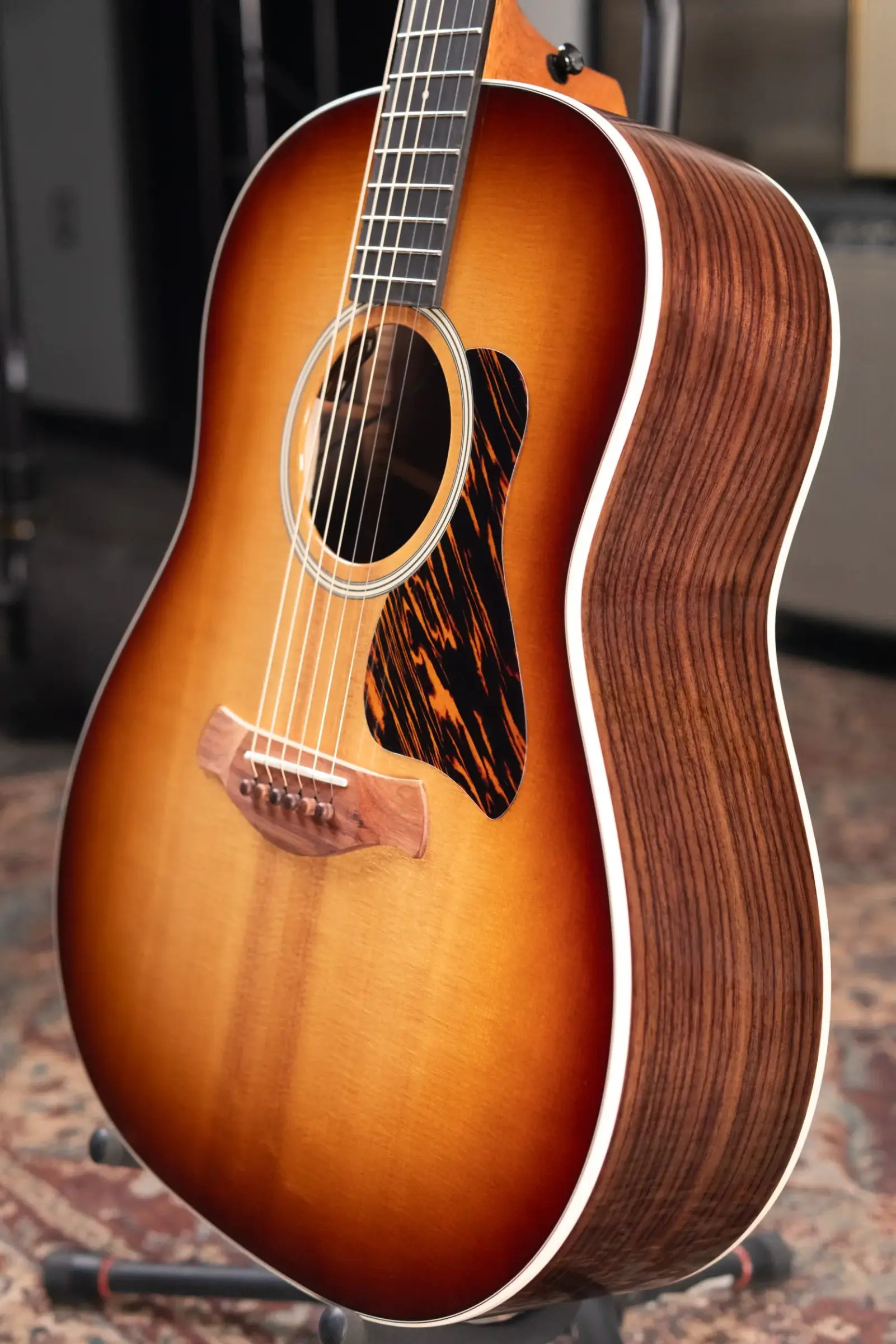 Taylor Gold Label 717e SB Grand Pacific Acoustic/Electric Guitar - Sunburst with Firestripe Pickguard and Hardshell Case