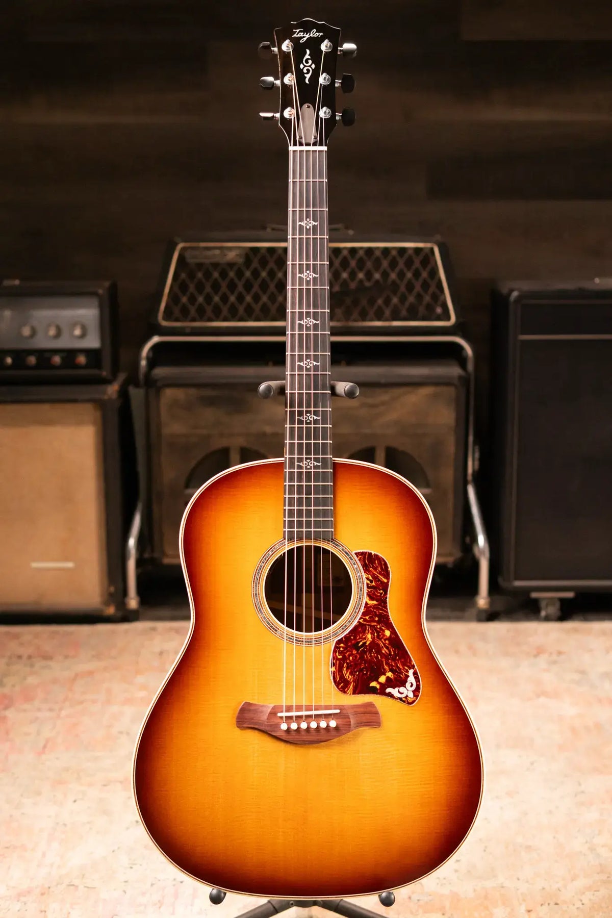 Taylor Gold Label 817e SB Grand Pacific Acoustic/Electric Guitar - Sunburst with Hardshell Case - Demo